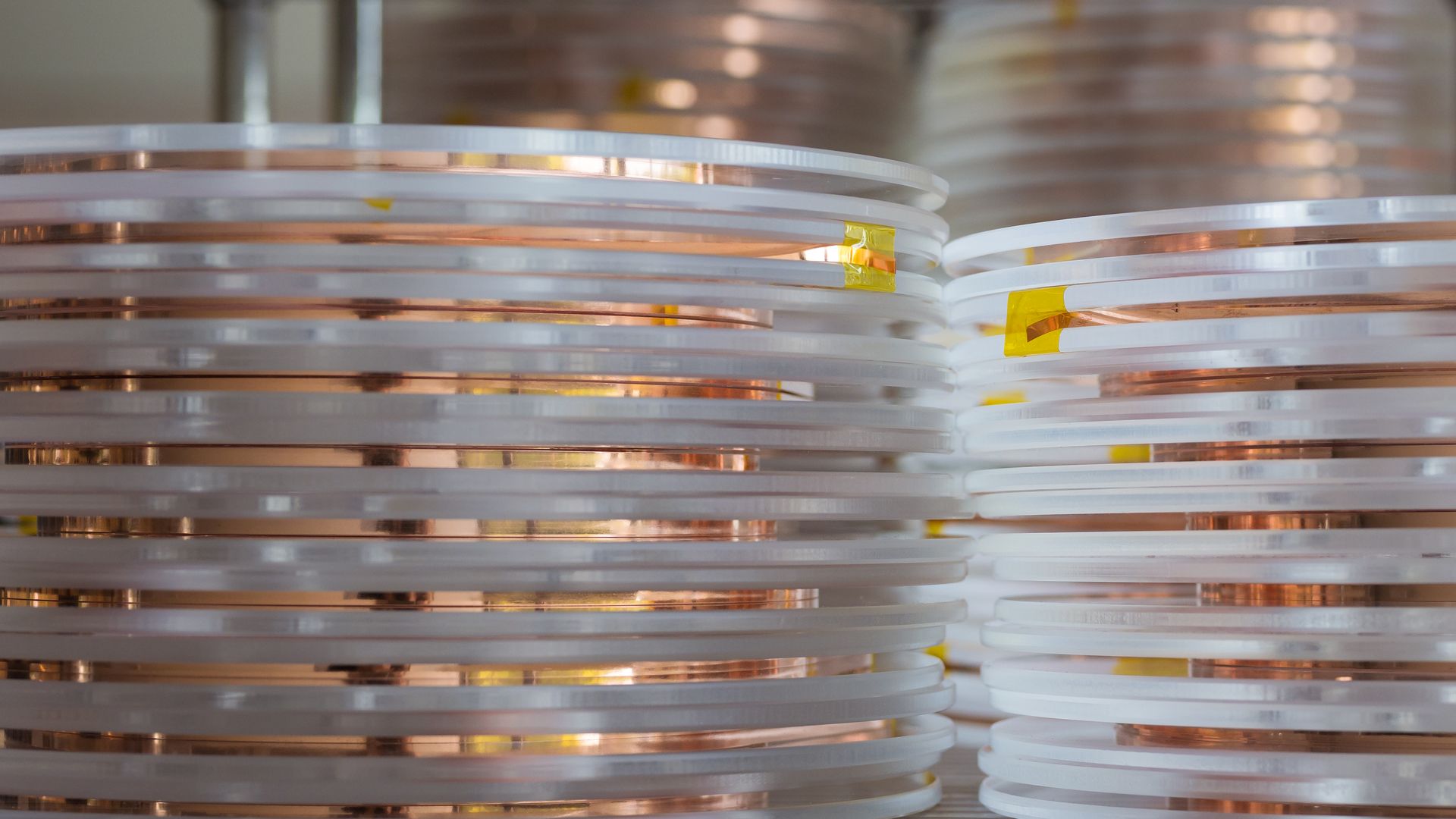 Photo of specialized high performance tape used in fusion machines