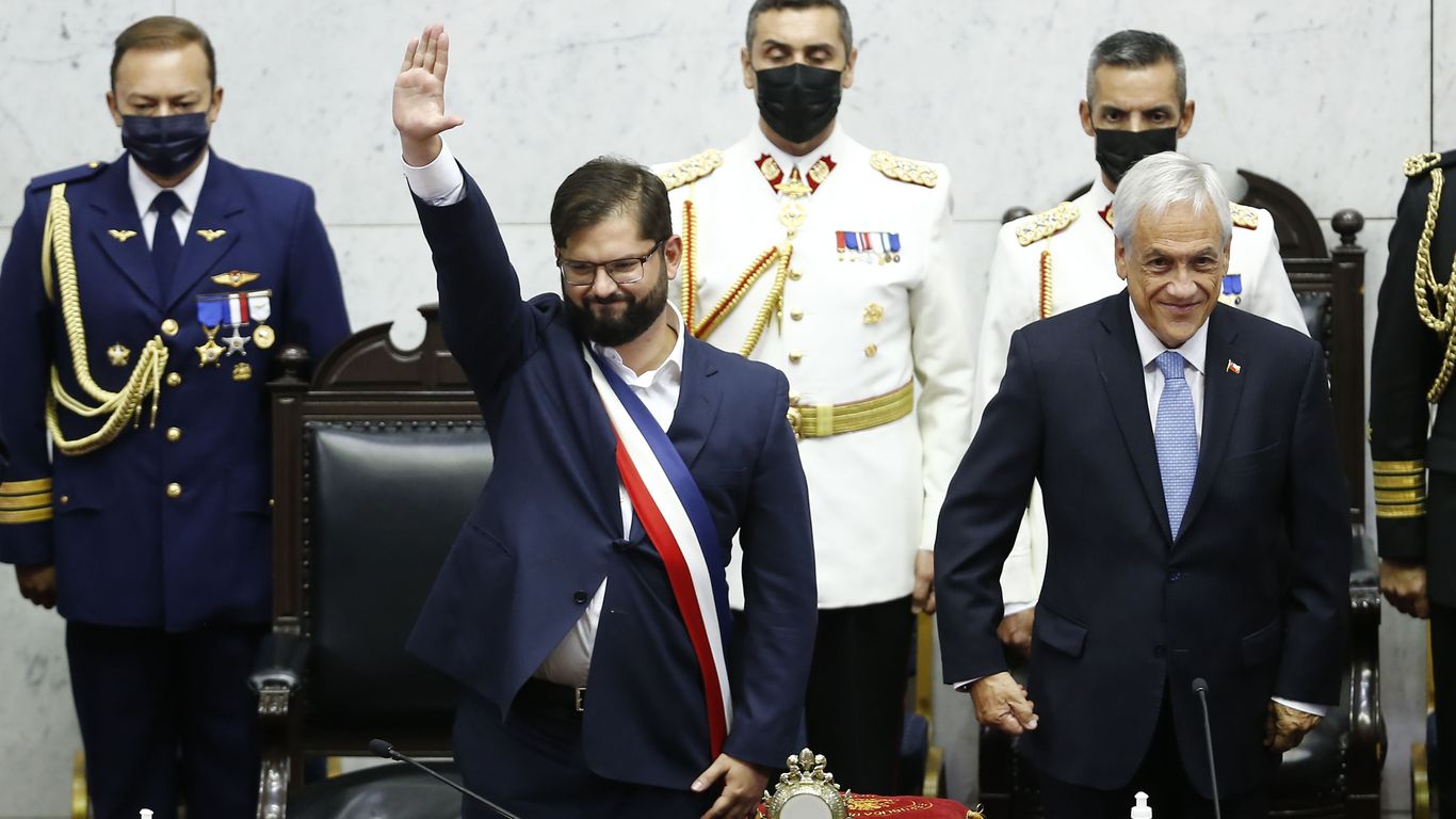 Chile recibe nuevo presidente de izquierda
