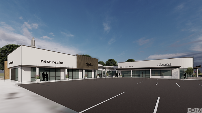 Midwood Corners shopping center in Plaza Midwood