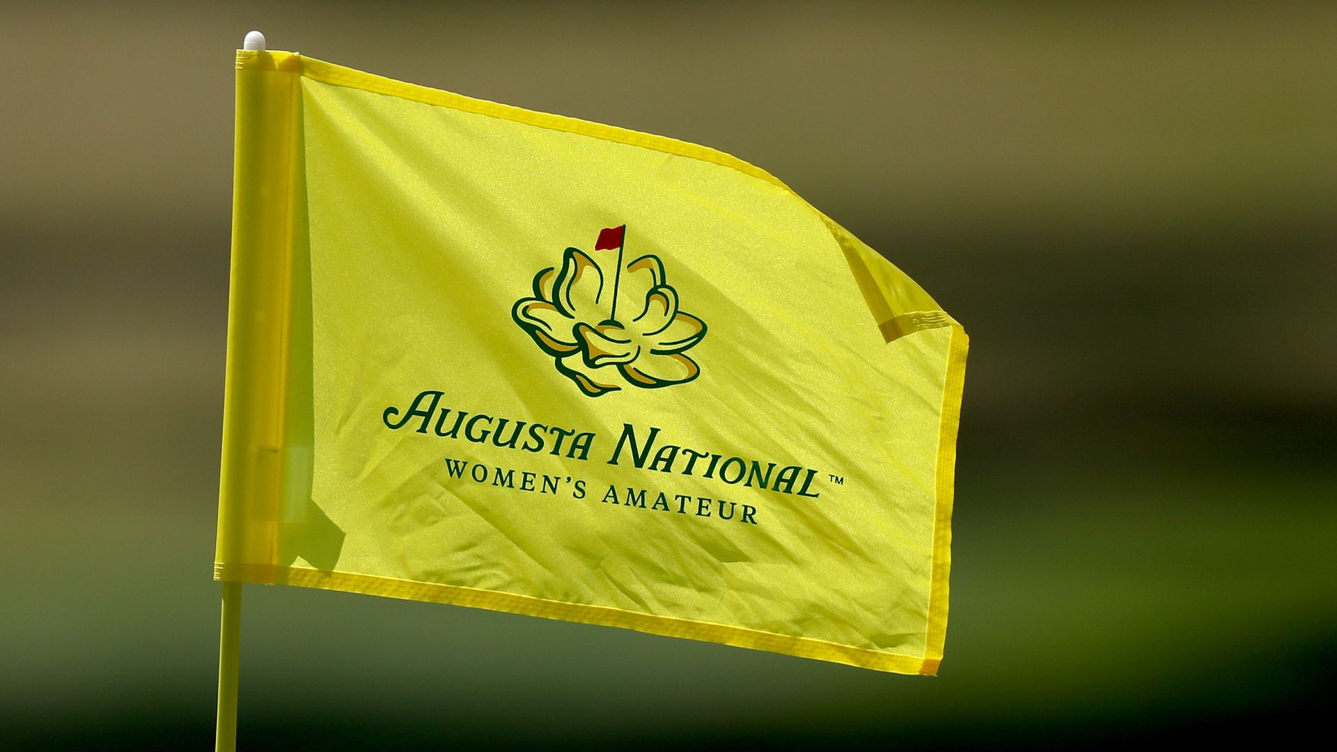Flag stick at Augusta