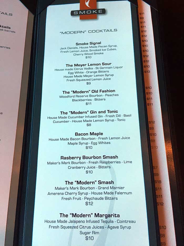 smoke-cocktail-list