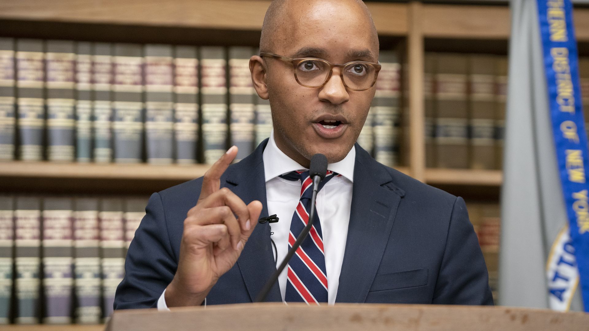 US Attorney Damian Williams