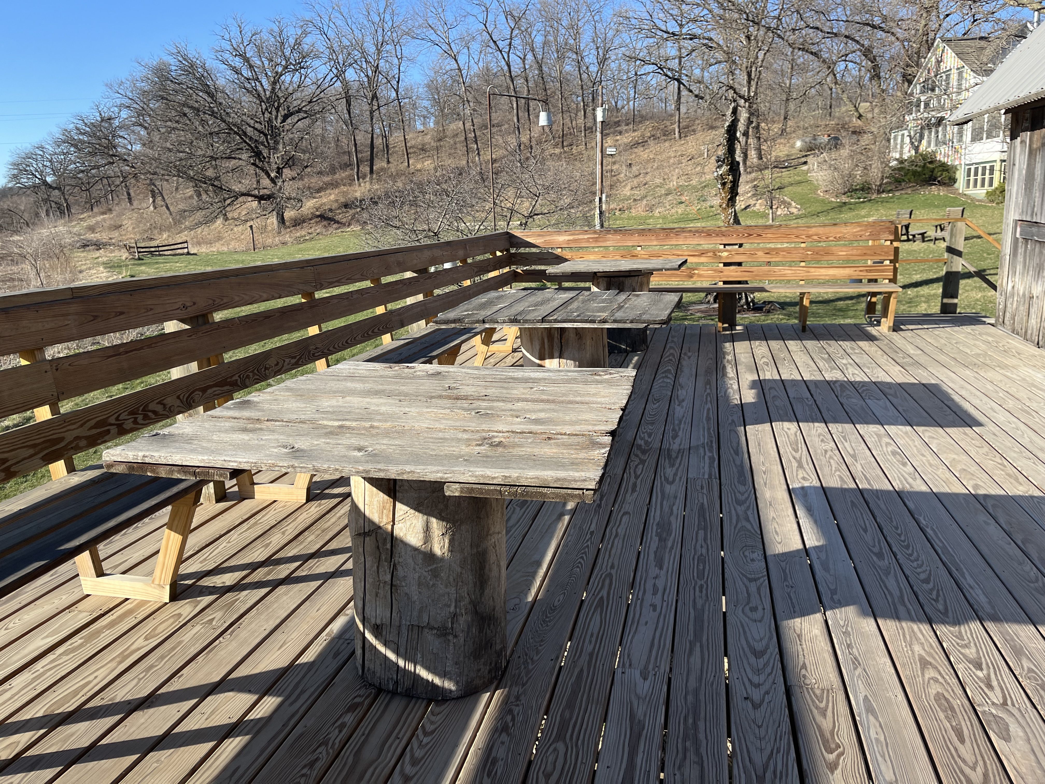 Outside patio tables