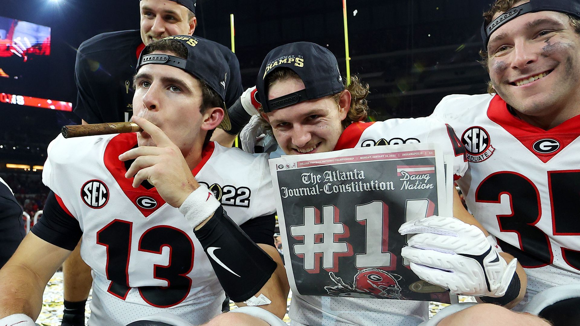 Georgia Football's First National Title In 41 Years: Photos