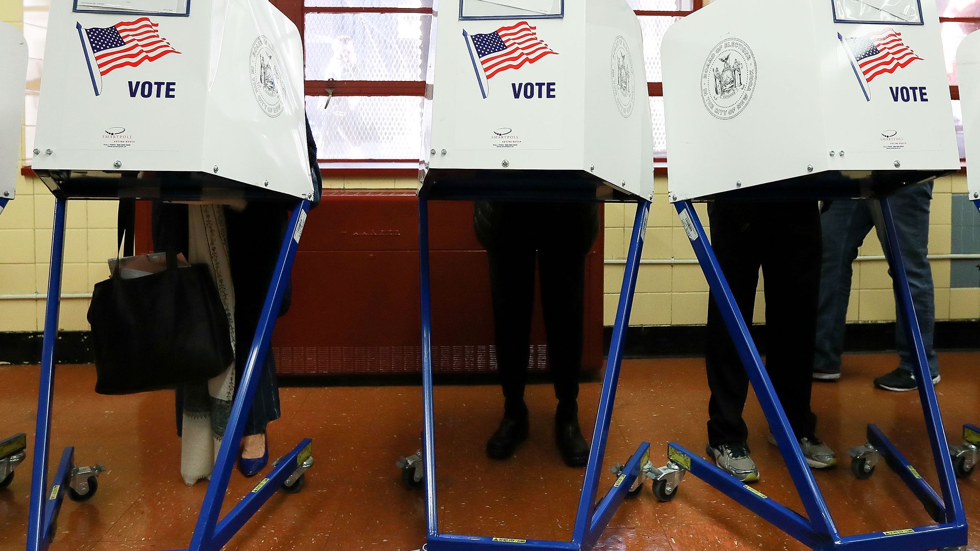 Polling booths