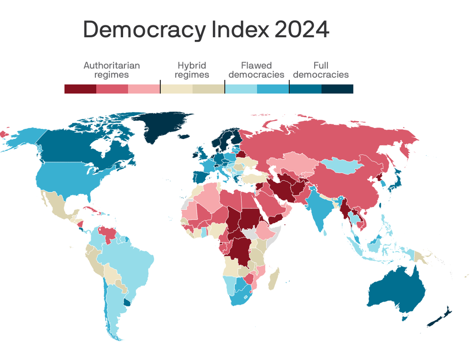 State of U.S. democracy reaches new low, report finds