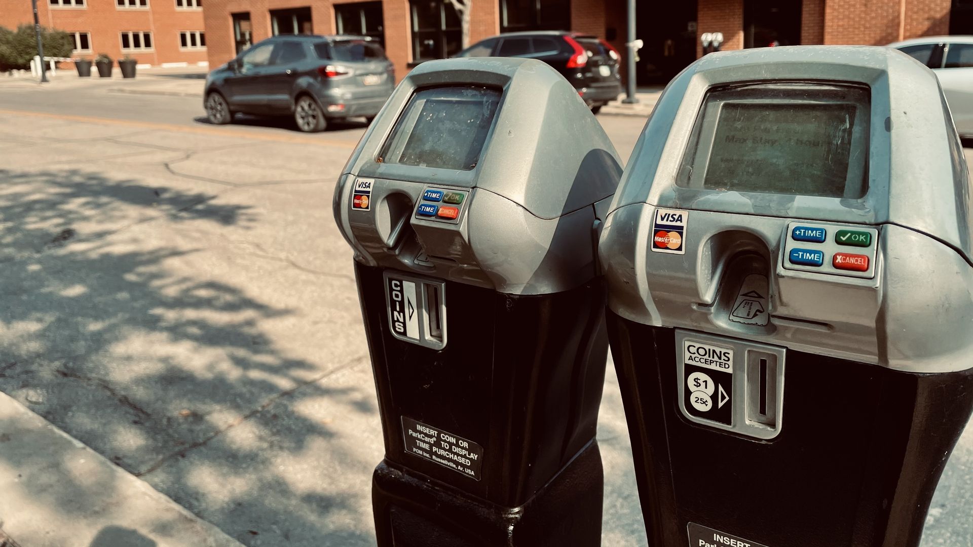 Des Moines parking meters