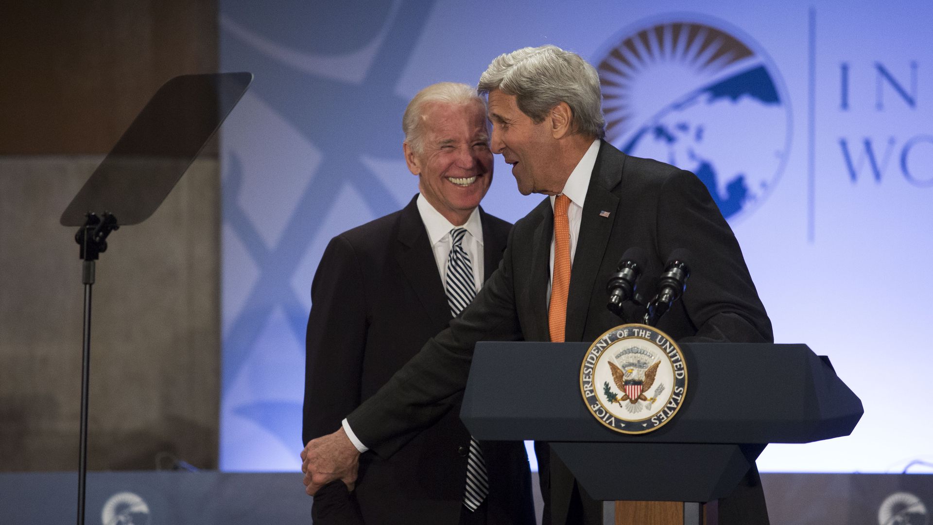 John Kerry and Joe Biden