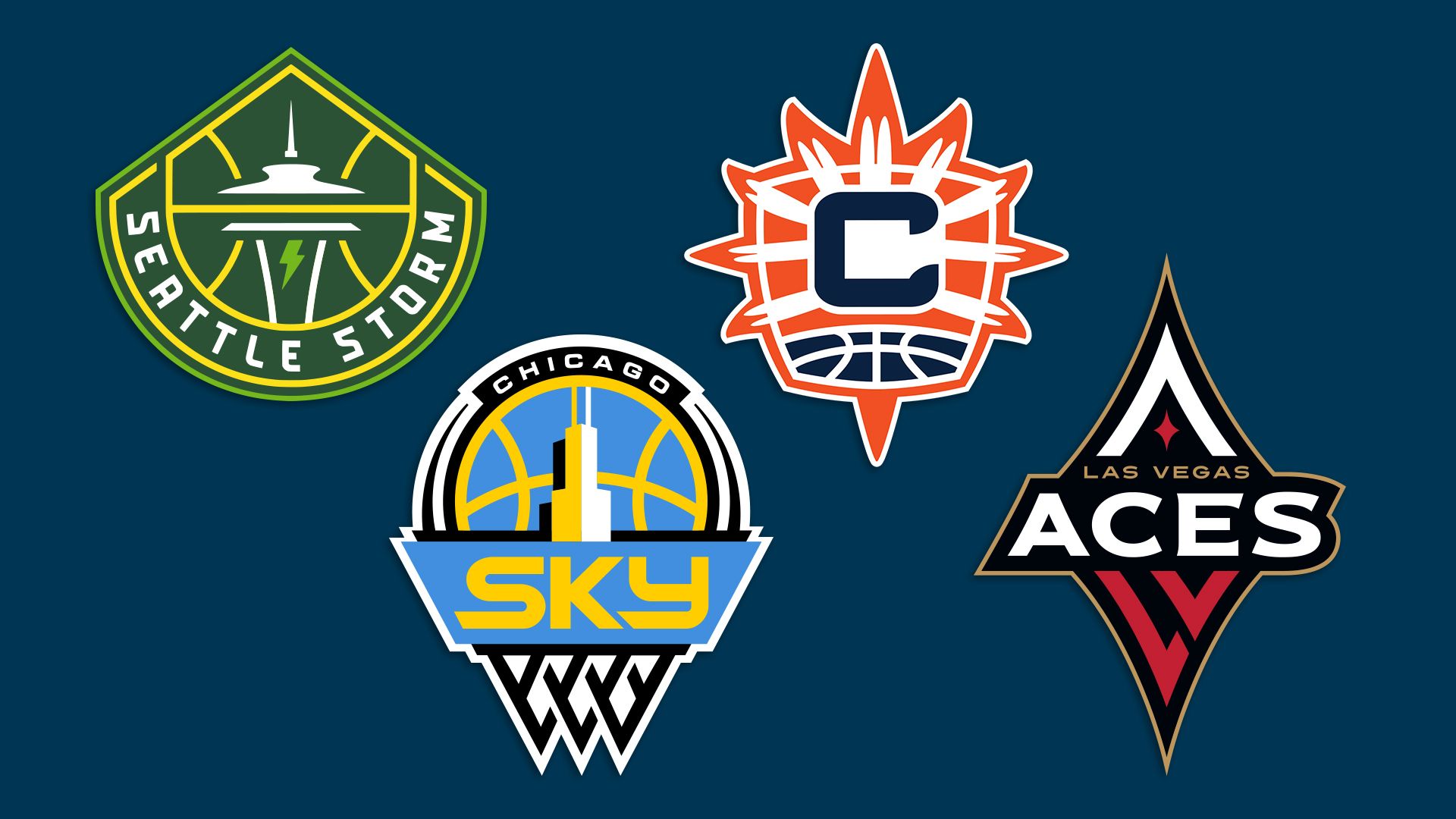 final four wnba team logos