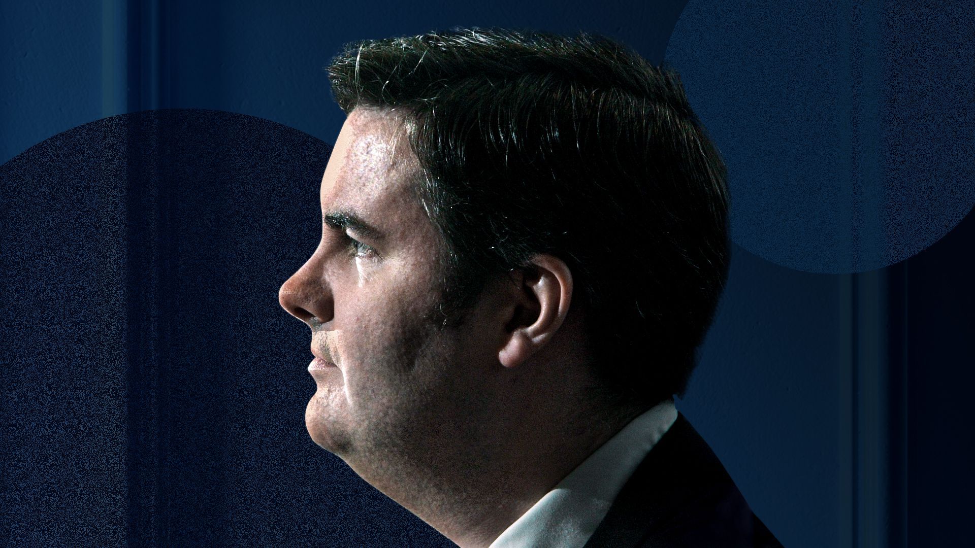 Photo illustration of Edward Rogers.