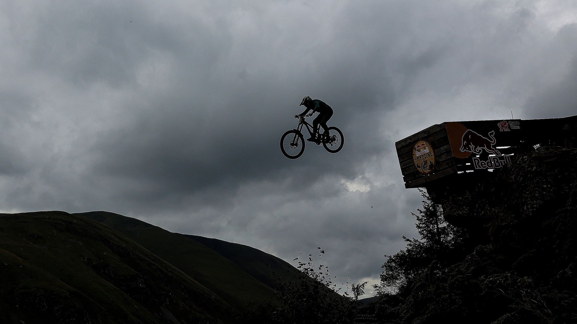 A photo of a mountain bike