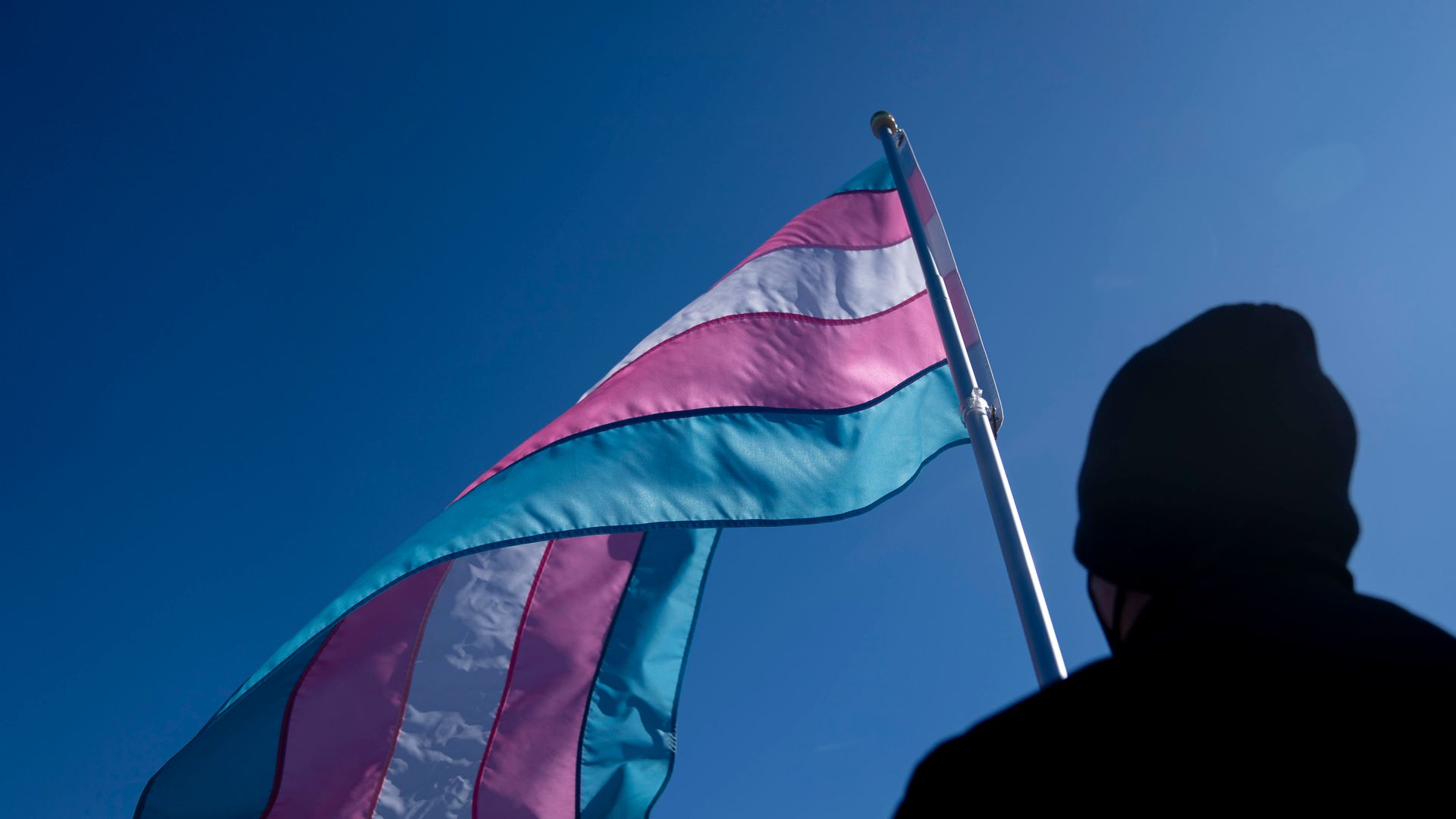 This is a trans flag