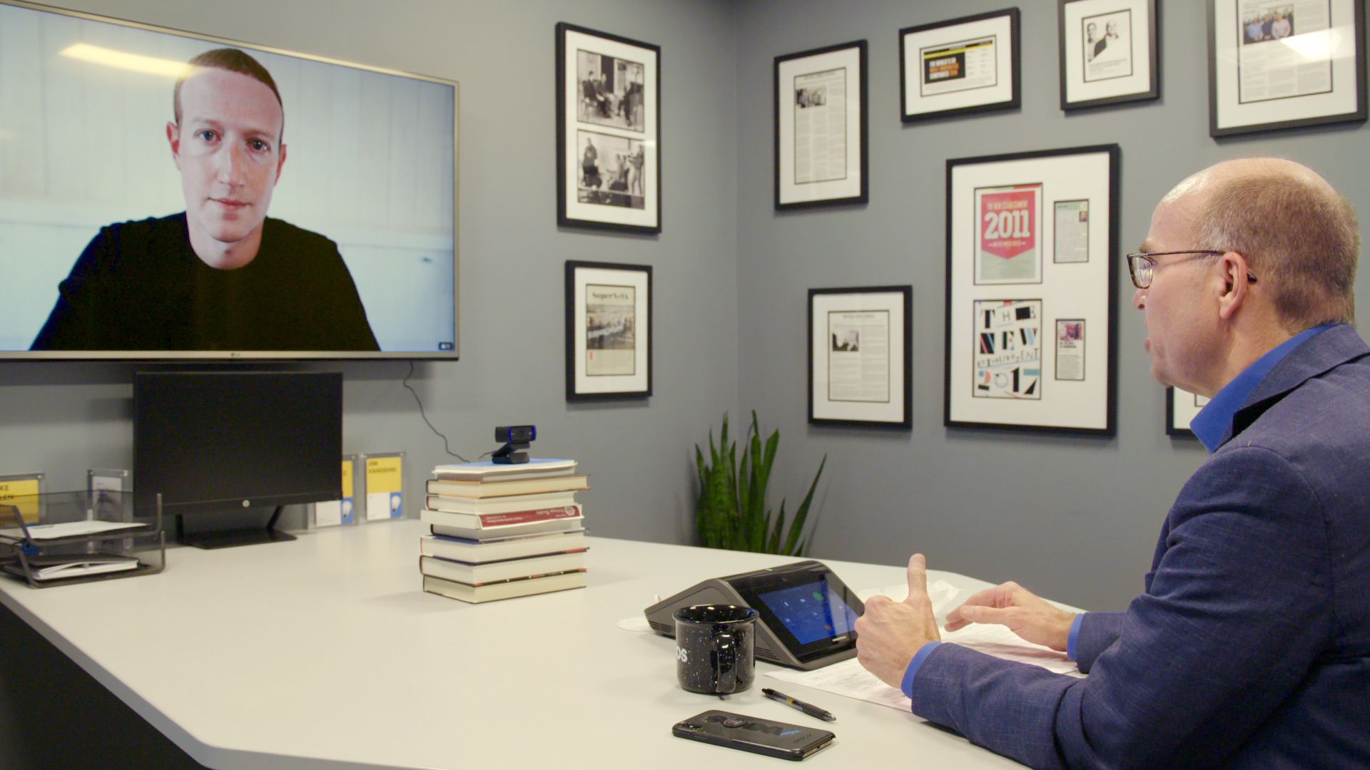 Mike Allen interviews Mark Zuckerberg