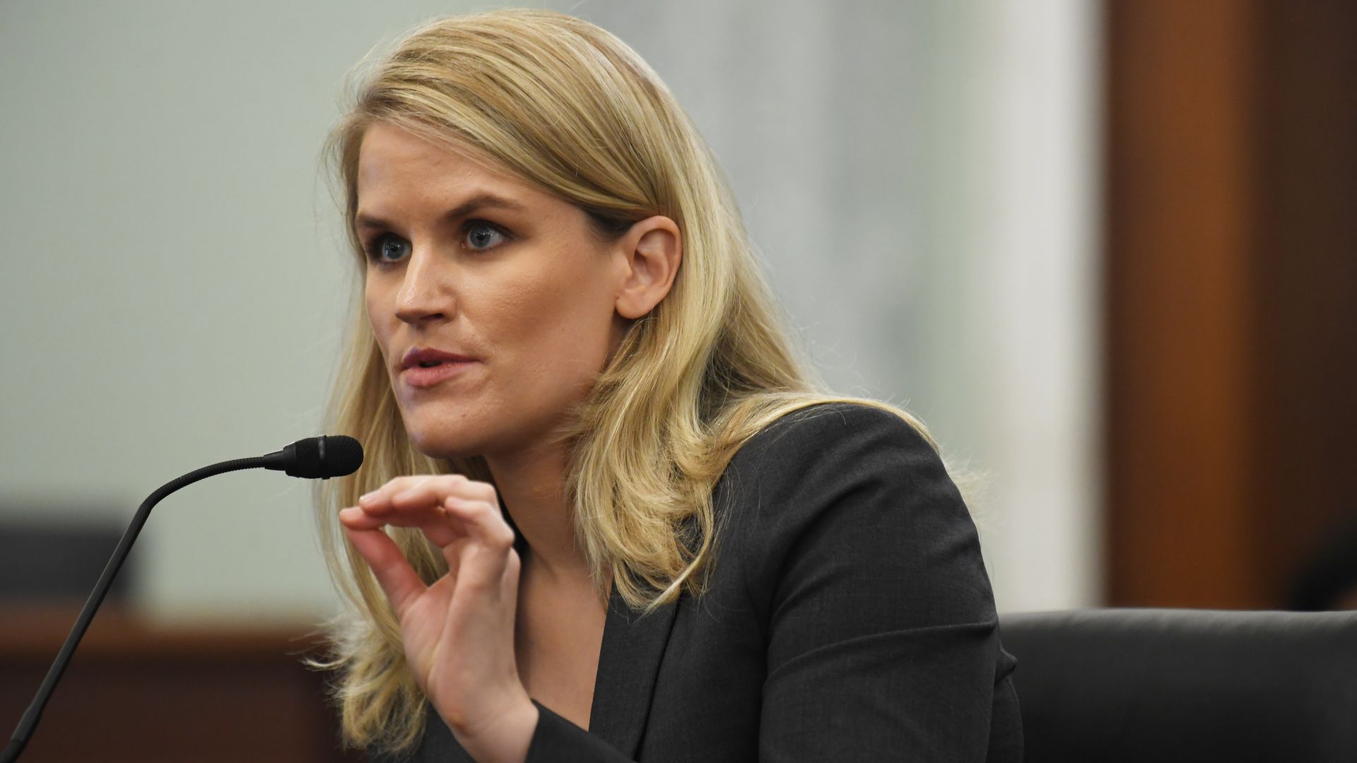 Facebook whistleblower, Frances Haugen
