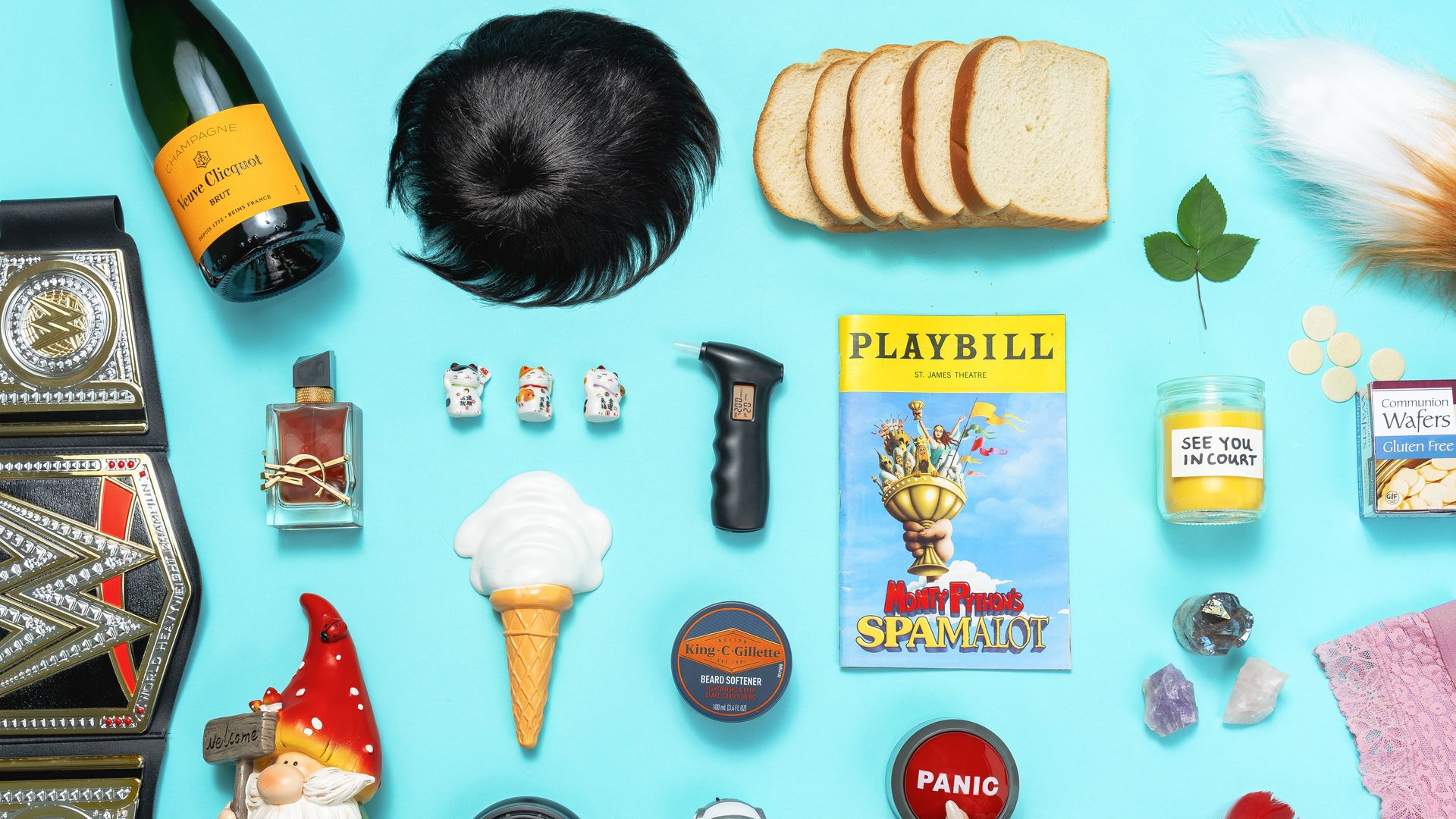 Random belongings that Uber passengers left behind