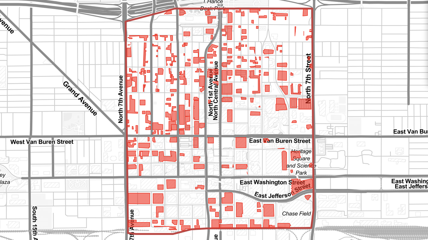 Report: Downtown Phoenix is 21% parking, above the national average ...