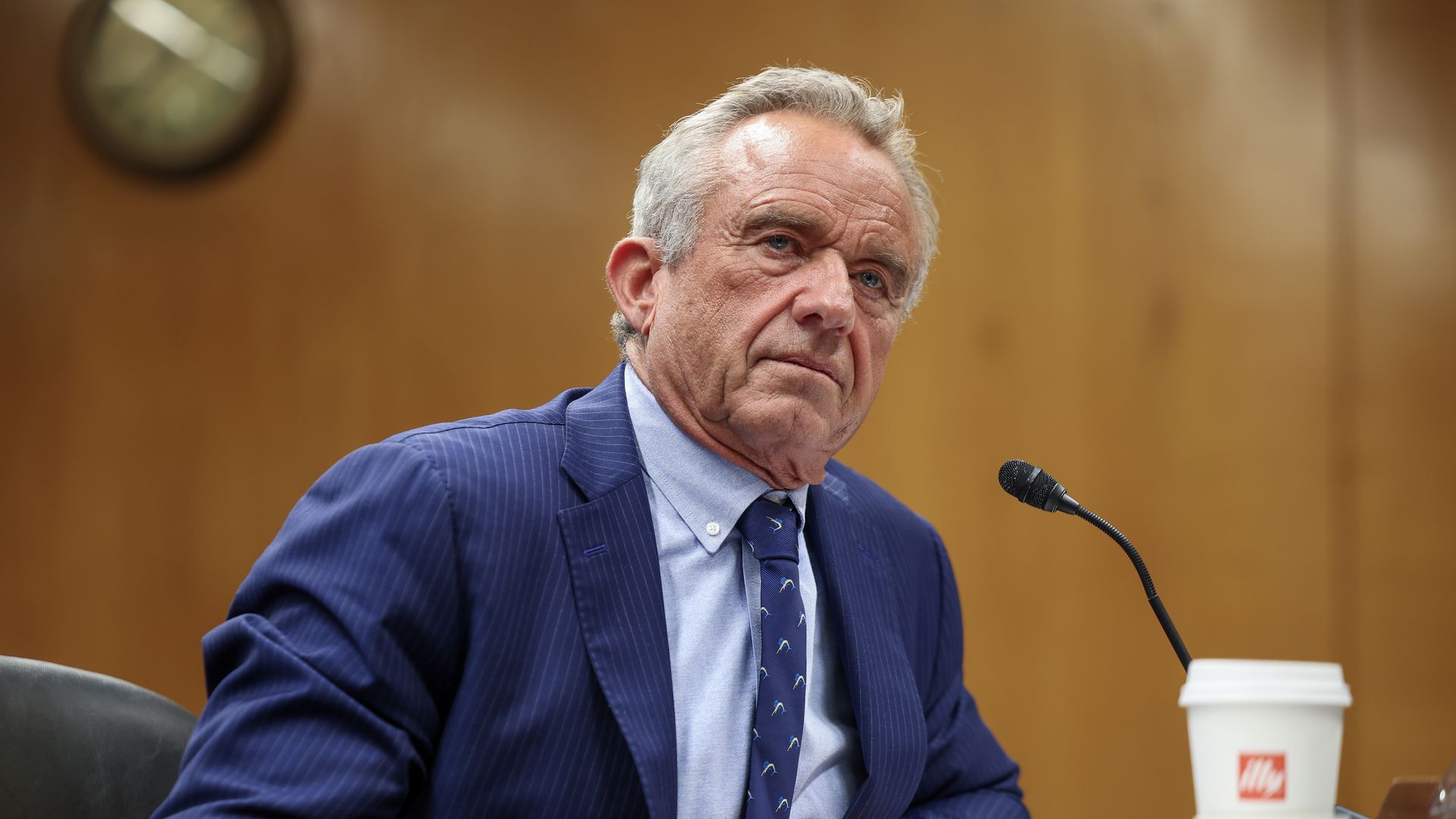 Secretary of Health and Human Services Robert F. Kennedy Jr. testifies before the Senate Committee on Health, Education, Labor, and Pensions on Capitol Hill on May 20, 2025 in Washington, DC. Kennedy testified before the Senate Committee on the Department of Health and Human Services' proposed 2026