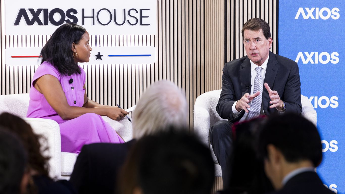 Cover image for Axios House: America's optimism endures amid global tensions