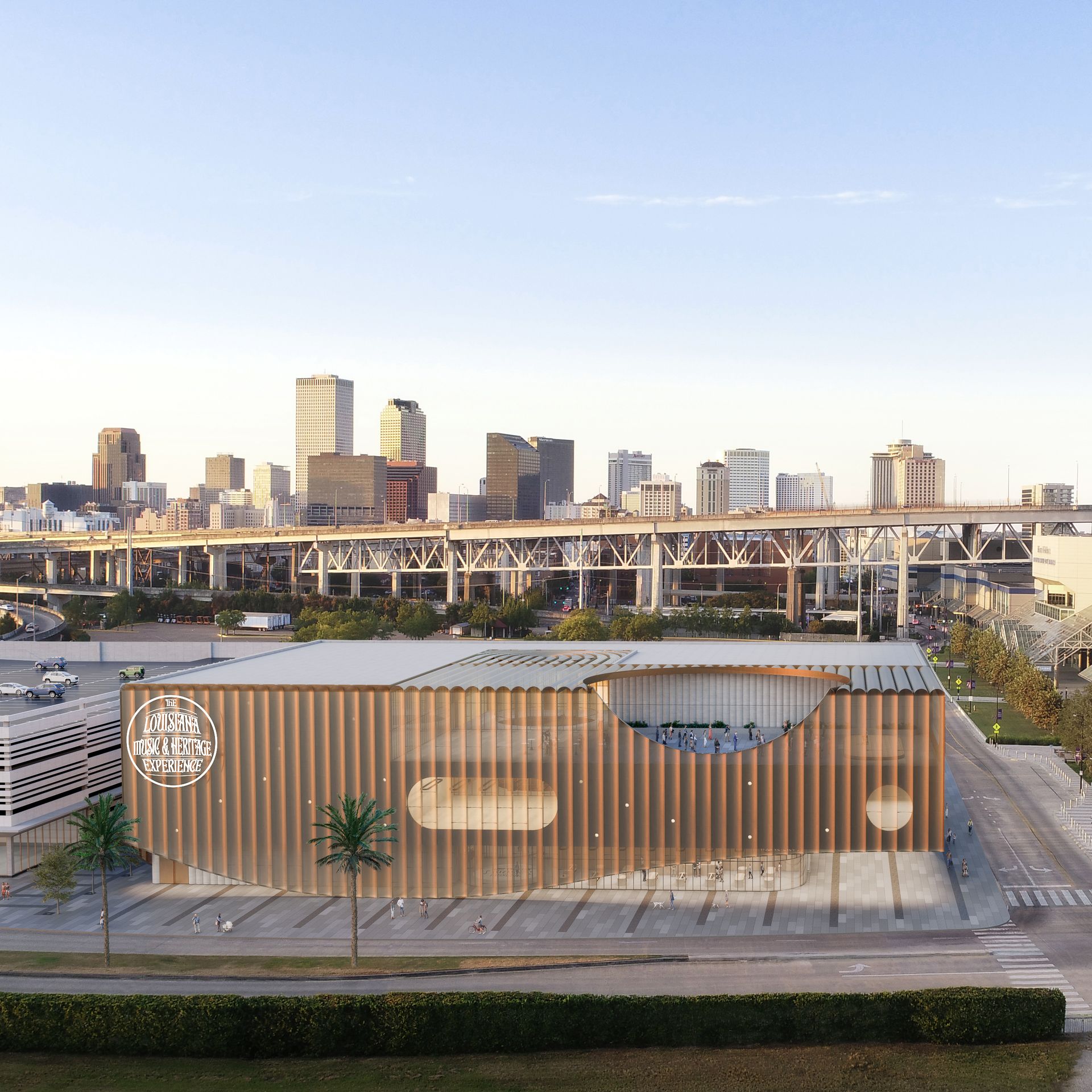 See renderings of the proposed $160M Louisiana Music and Heritage  Experience museum - Axios New Orleans