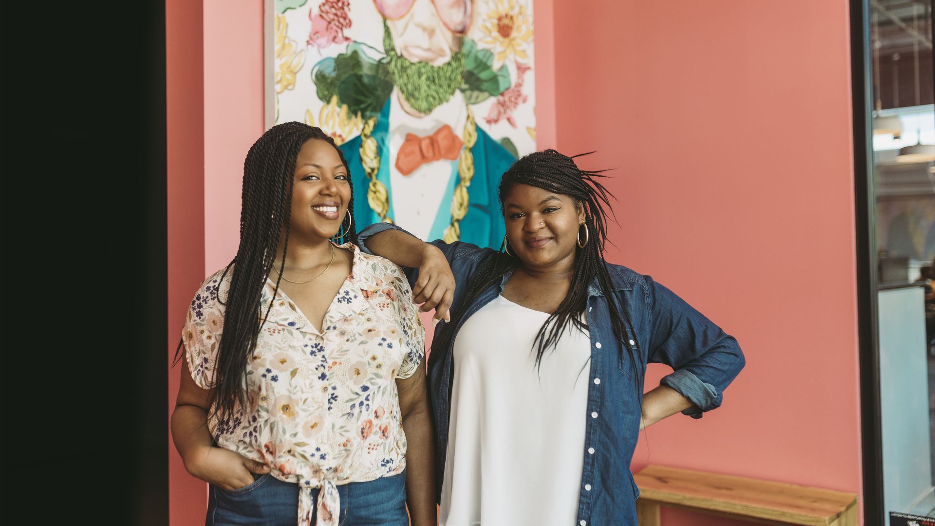 Jasmine Hudson and J'Aaron Merchant run the Black Owned NWA Instagram and Facebook pages. Courtesy photo: Jenn Terrell