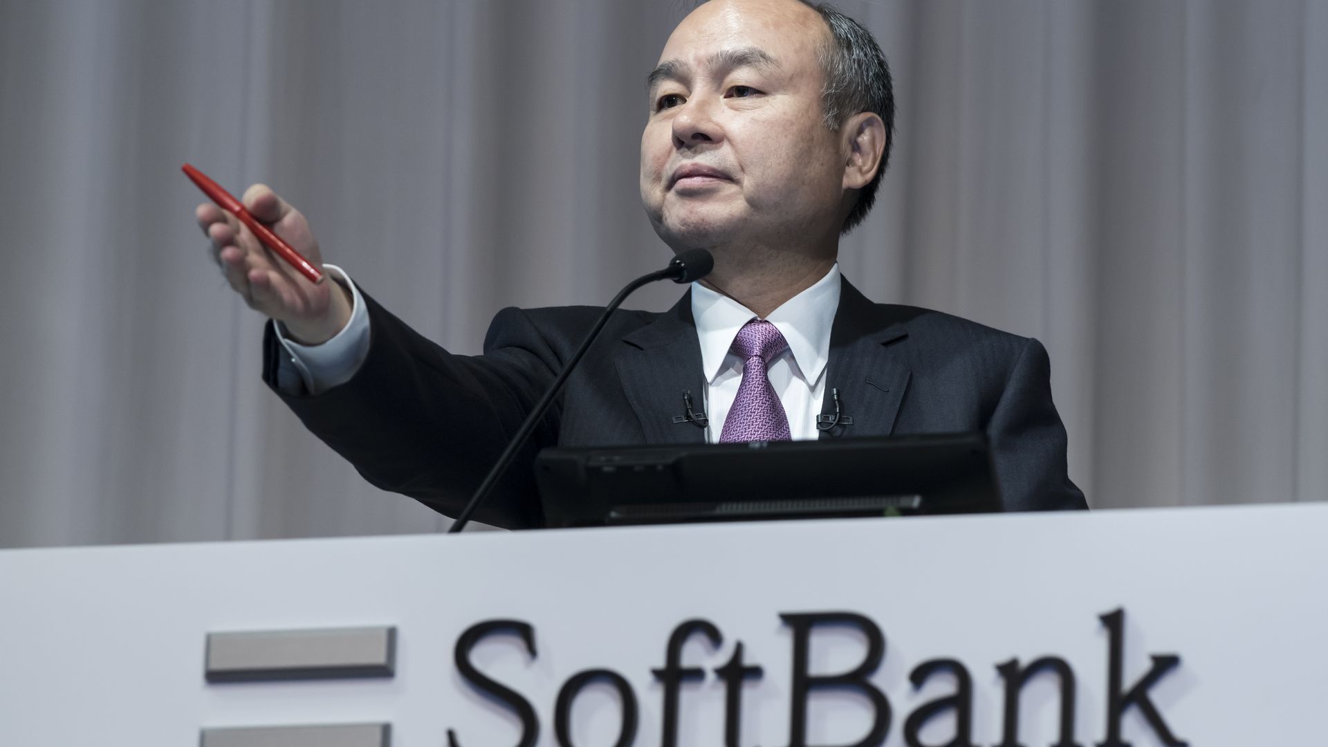 SoftBank Group CEO Masayoshi Son Announce Second-Quarter Earnings