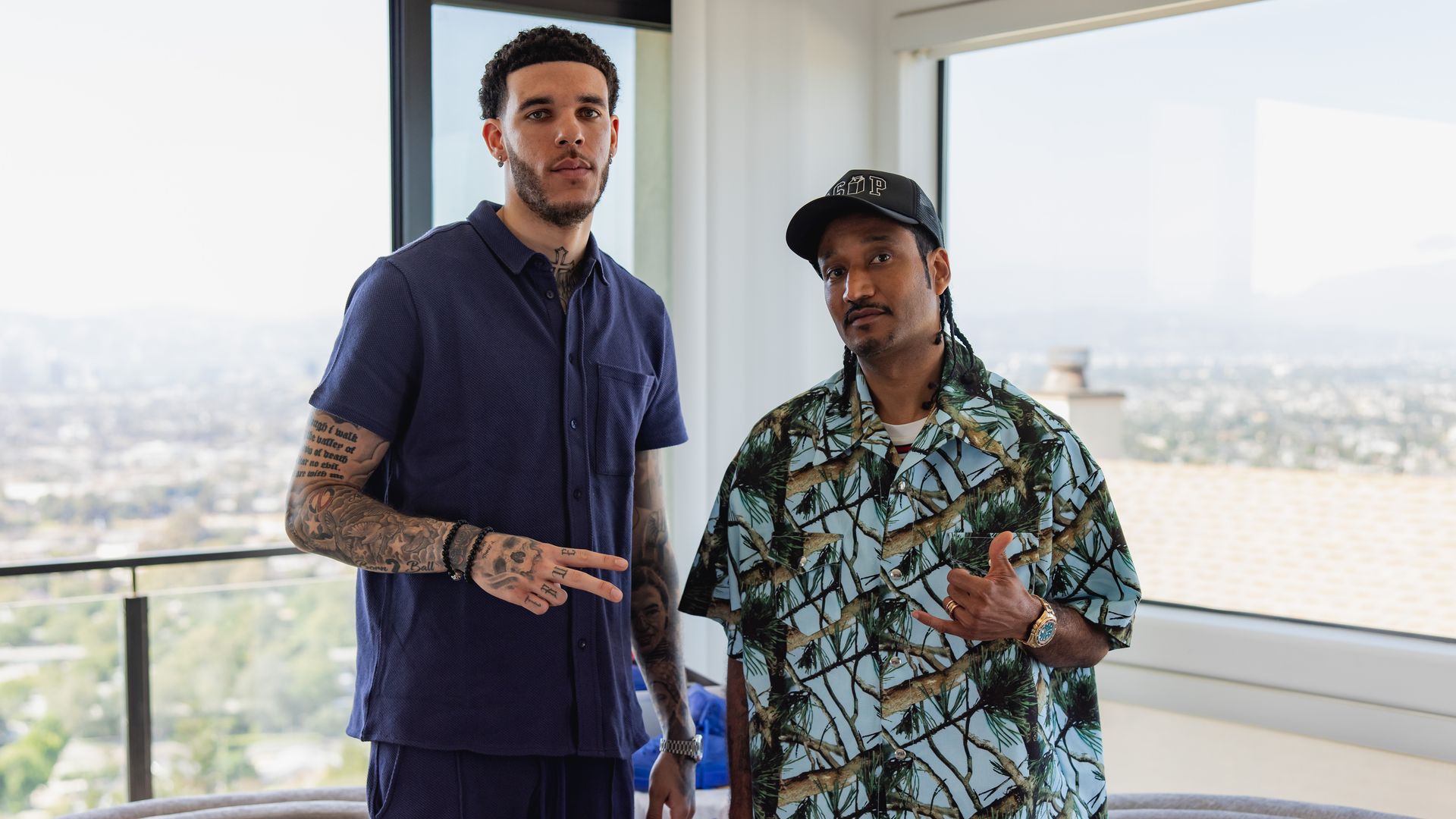 Lonzo Ball and Don C