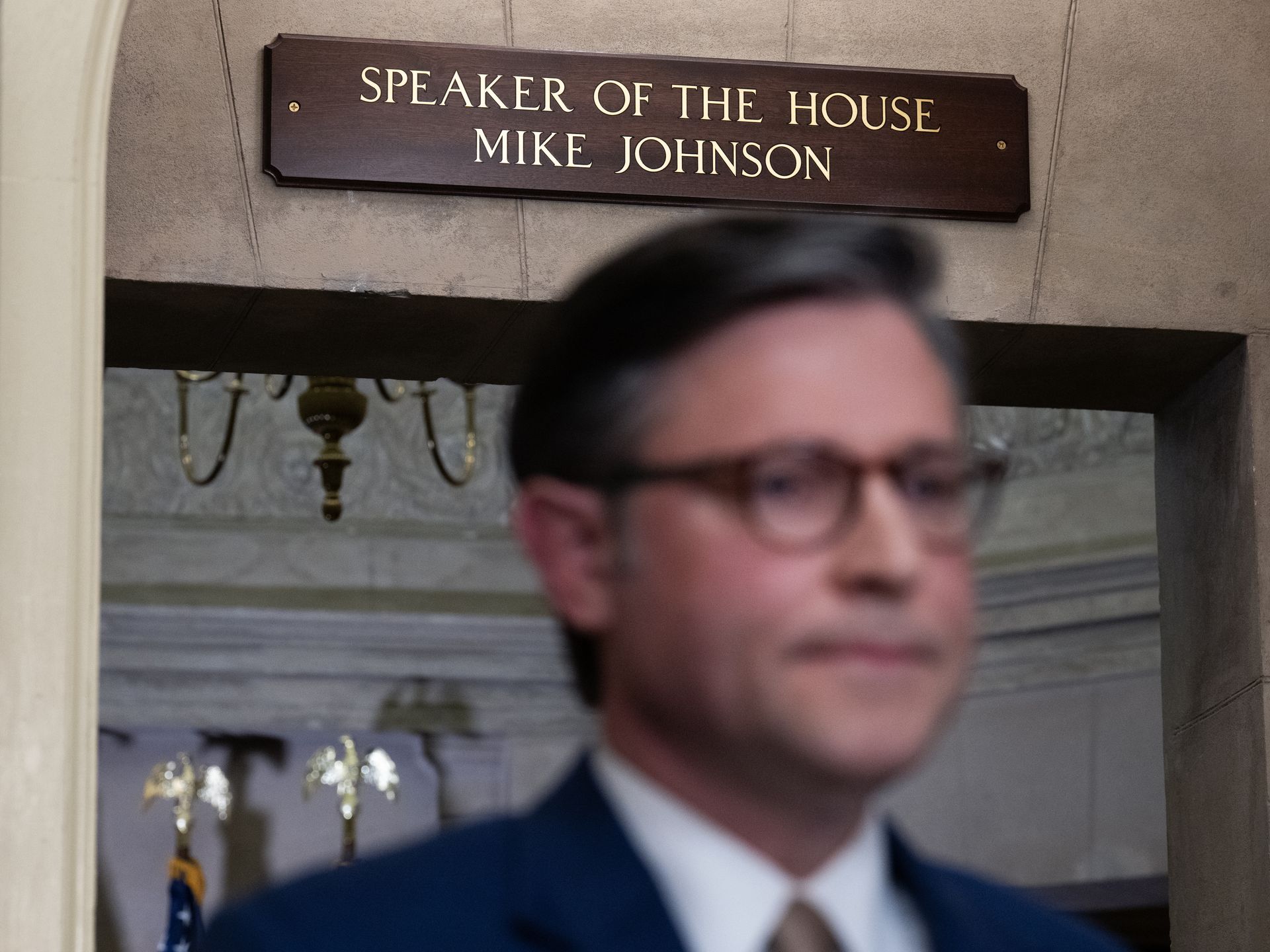 Mike Johnson clashes with Democrats over Grijalva protest