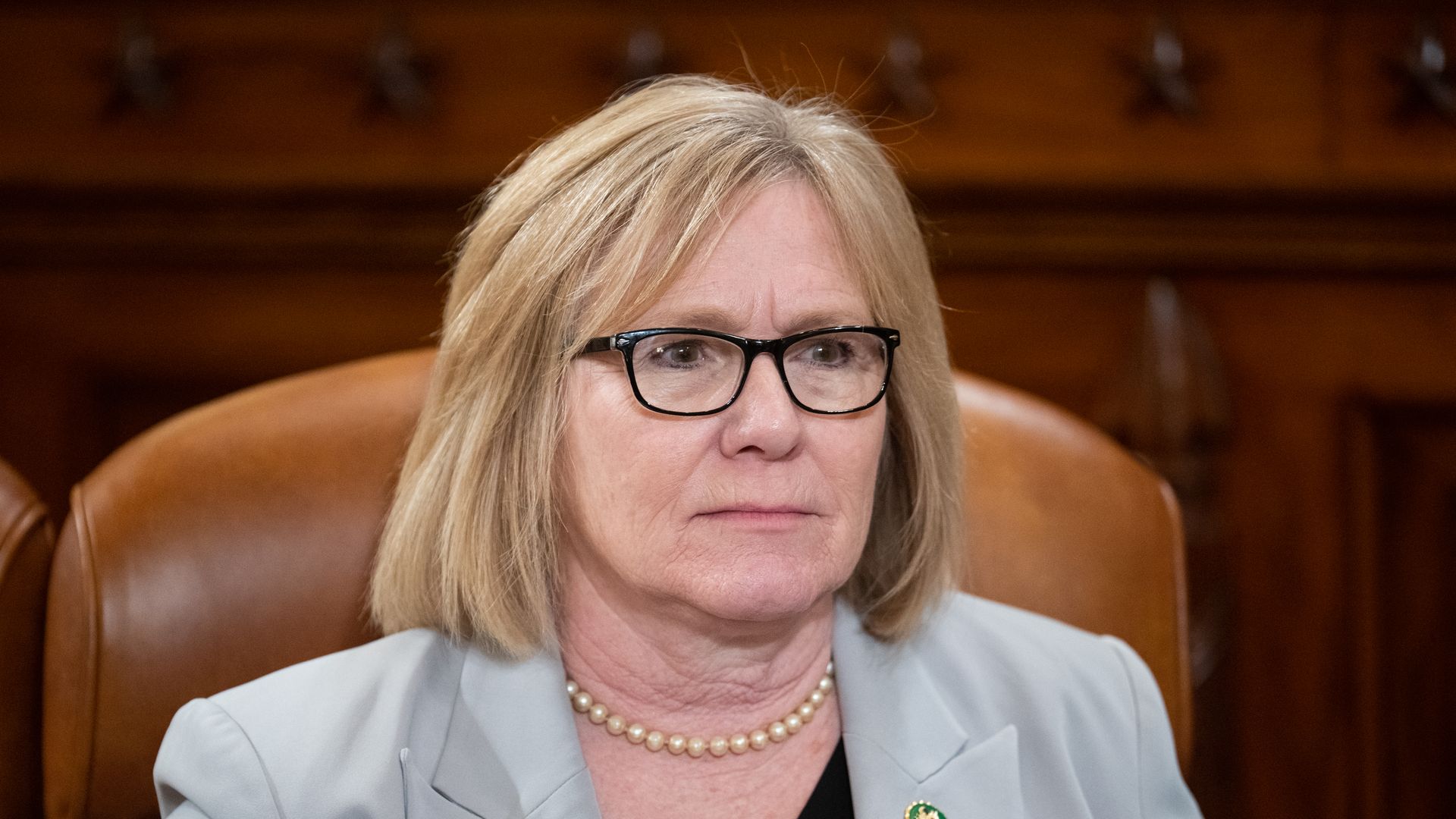 : Rep. Michelle Fischbach, R-Minn., participates in the House Ways and Means Committee organizing meeting in the Longworth House Office Building on Tuesday, January 31, 2023. (Bill Clark/CQ-Roll Call, Inc via Getty Images)