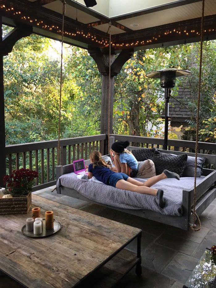 porch bed swing