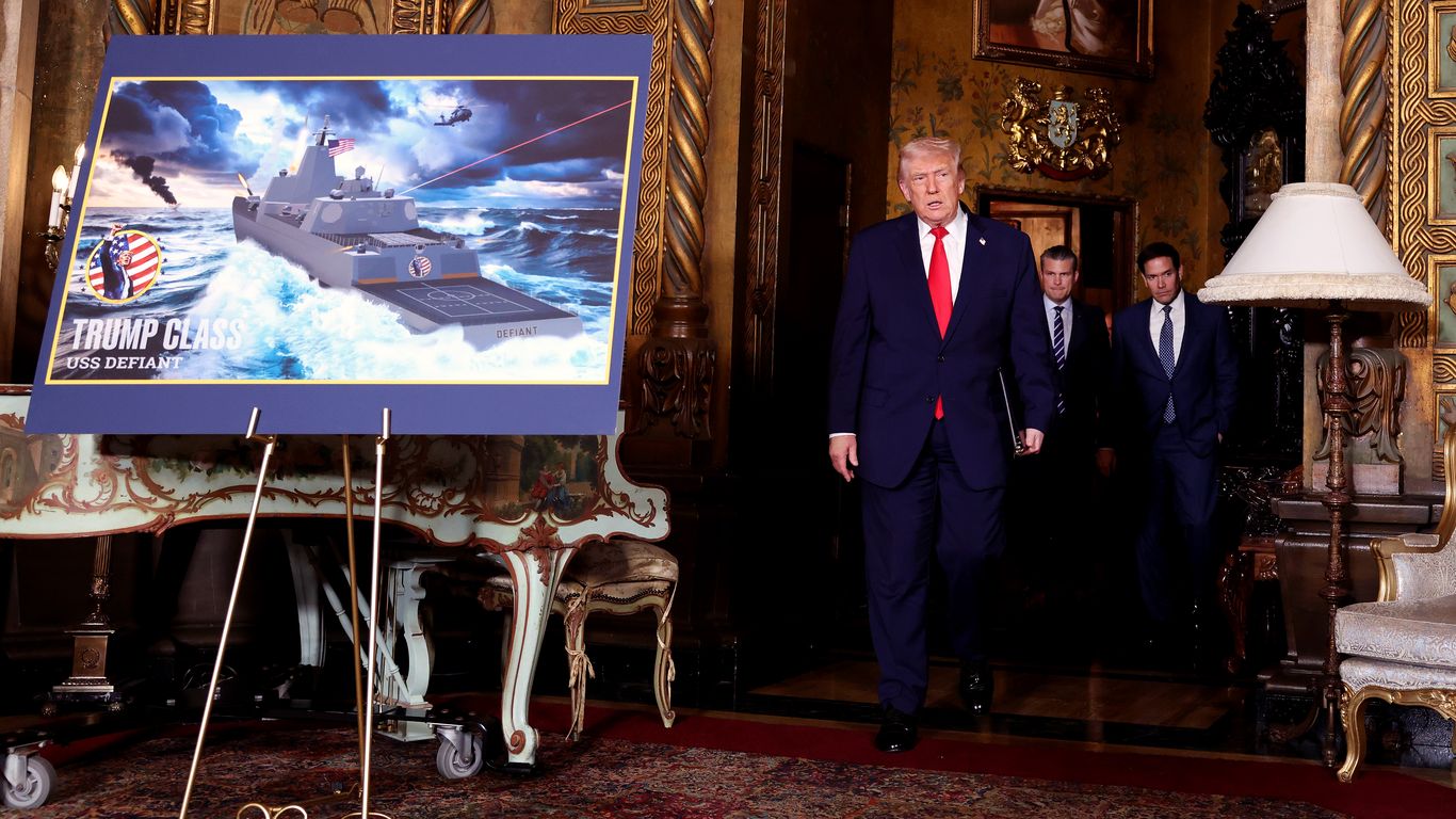 Trump battleship will be nuclear-powered like Ford aircraft carrier