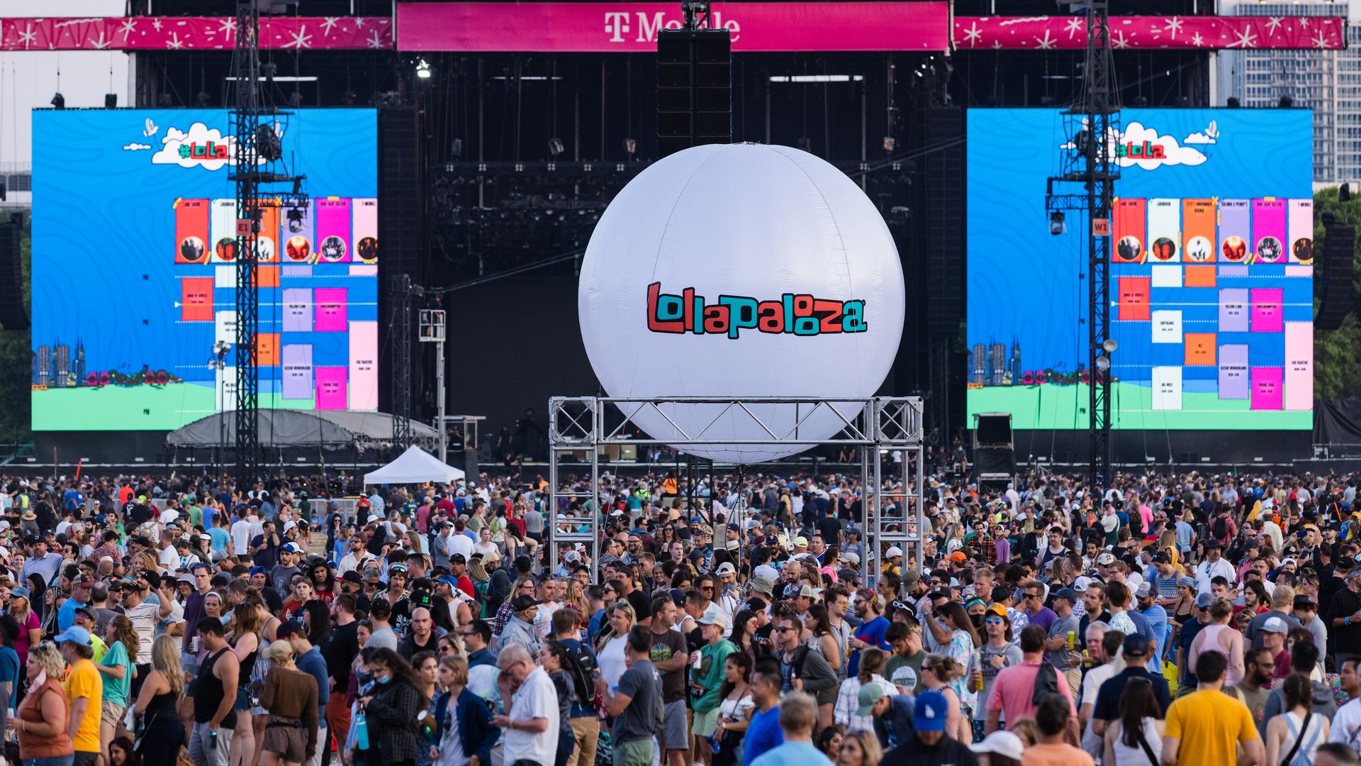 Lollapalooze 2021. Photo by Michael Hickey/Getty Images