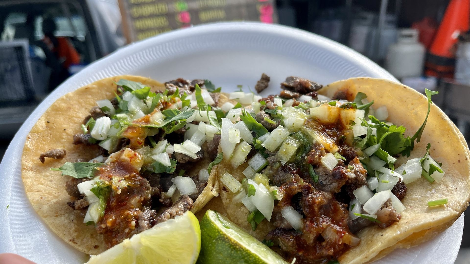 A play of two tacos.