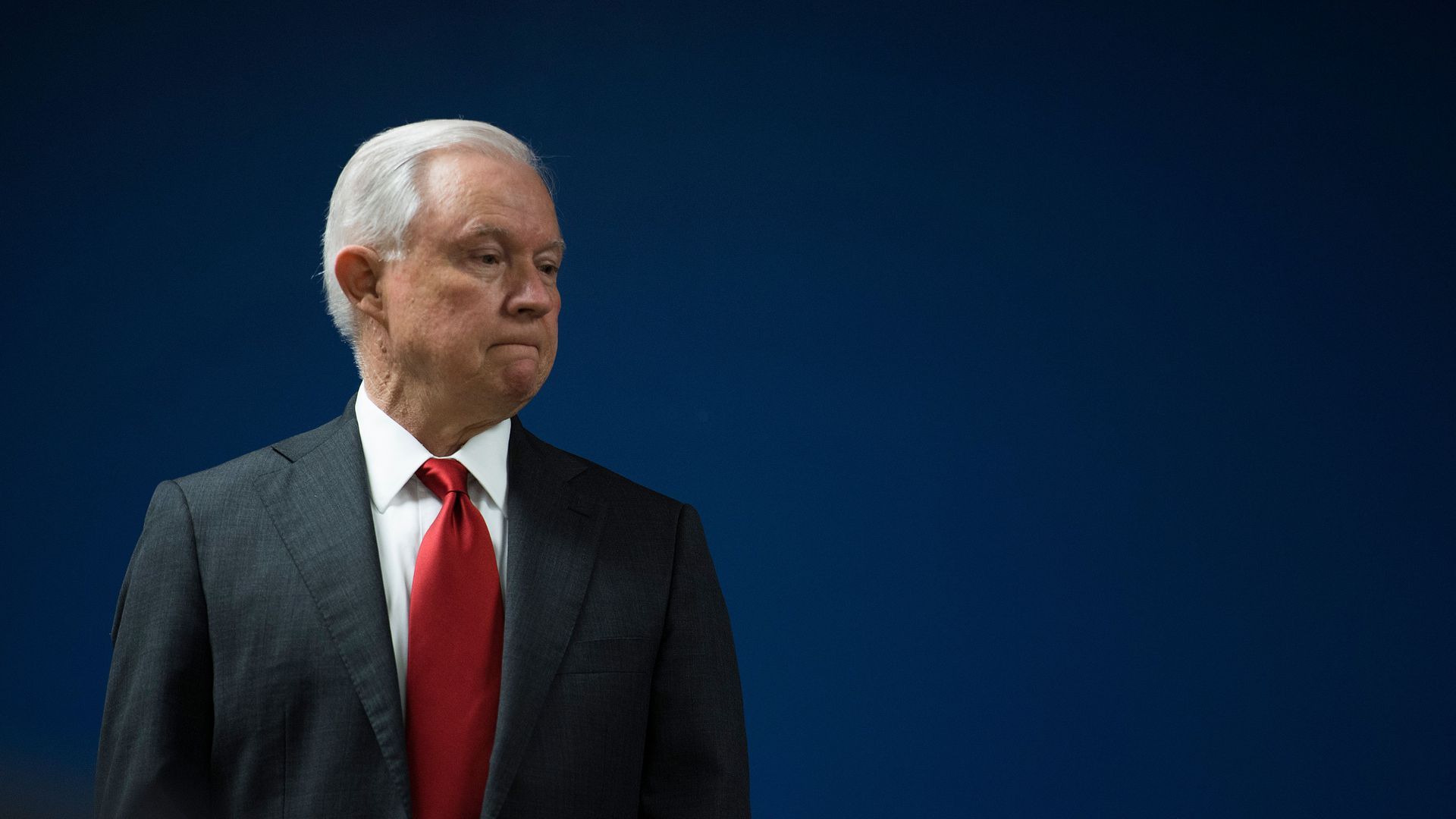 Jeff Sessions standing