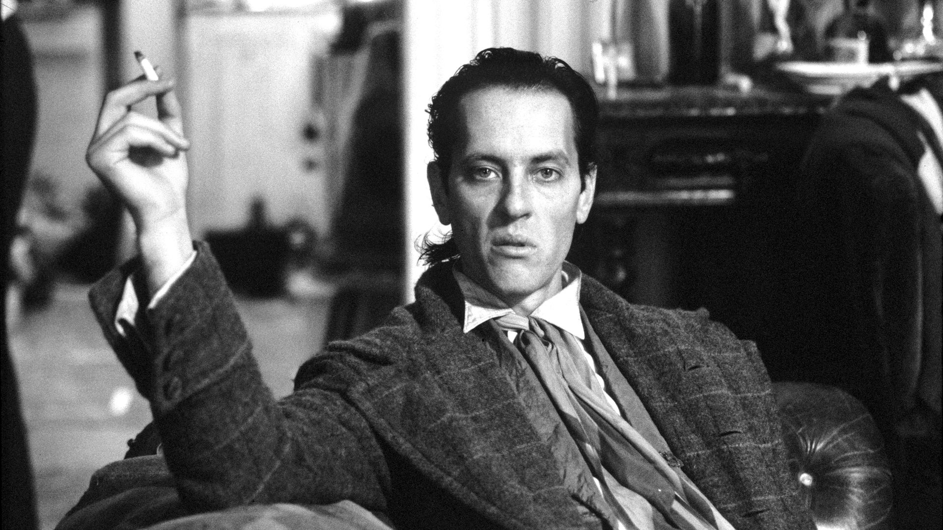 Richard E. Grant in "Withnail & I".