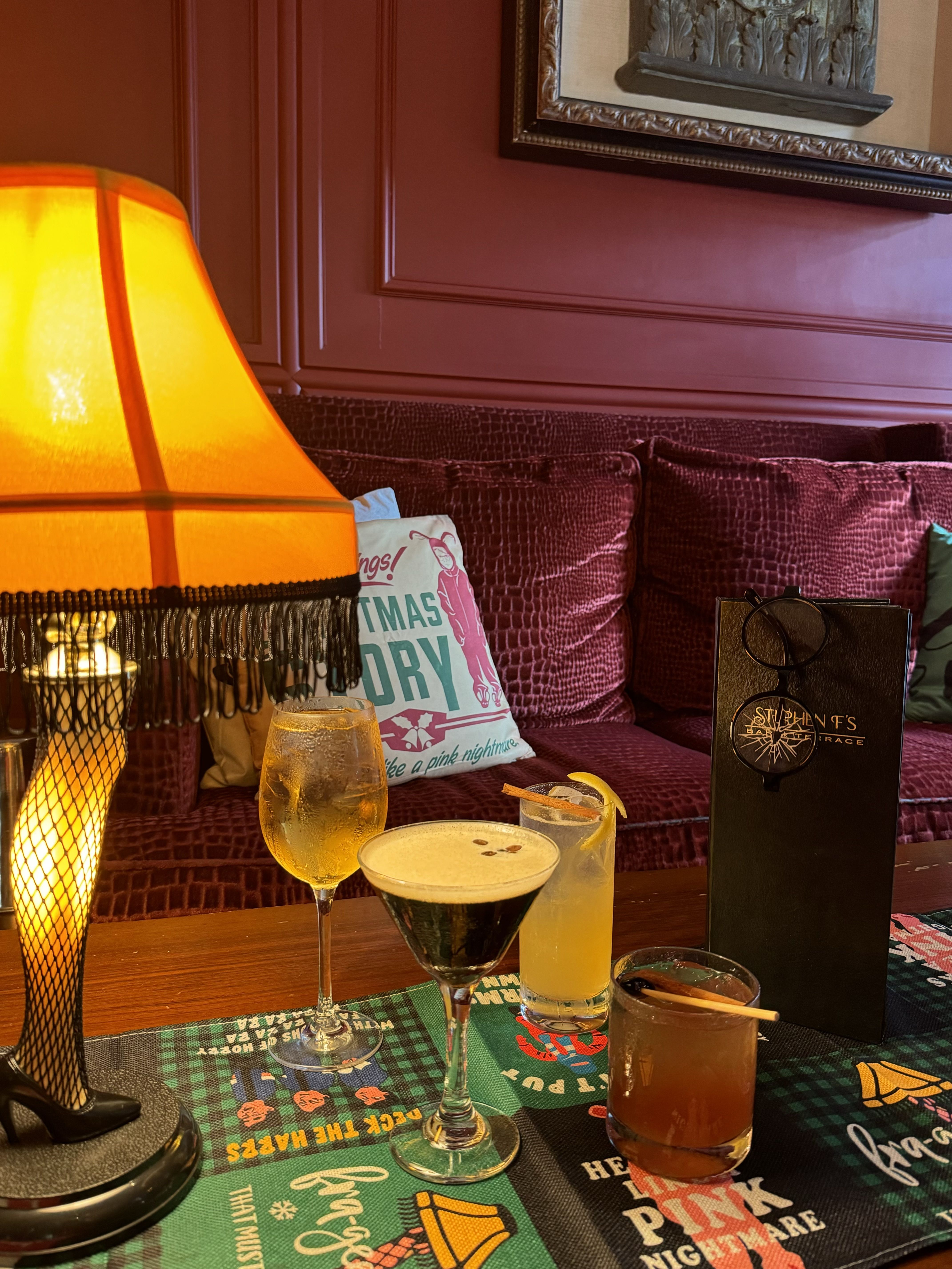 a photo of three drinks on a table 