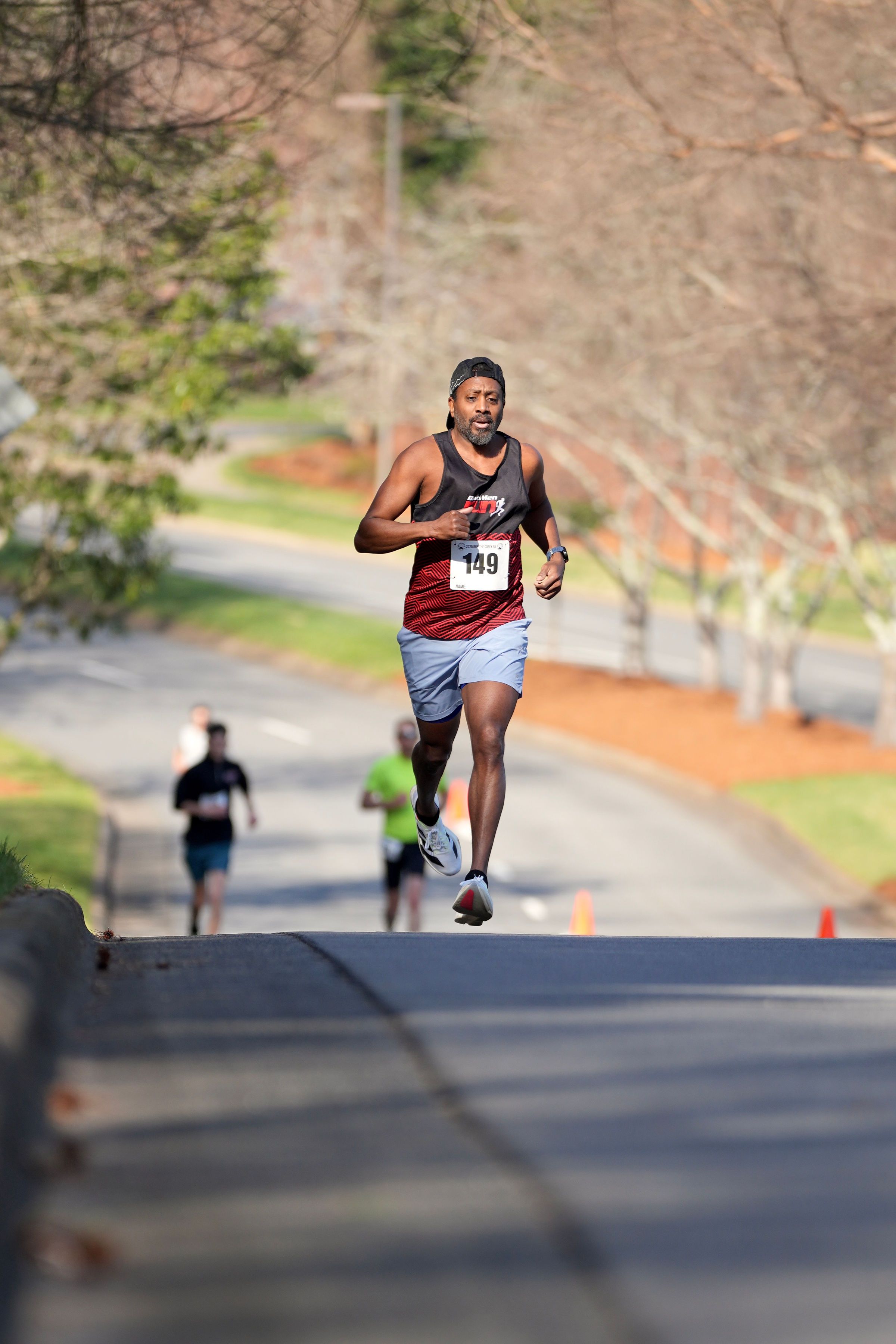 Tahir Bradley running. 