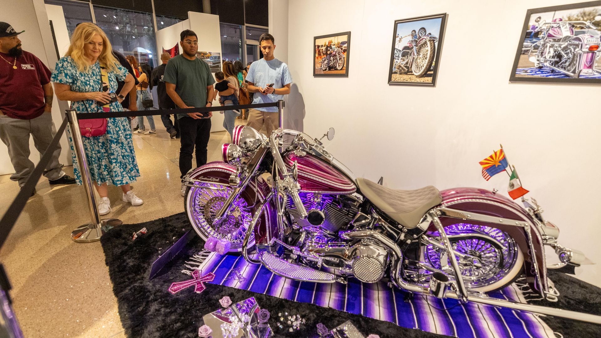LOWRIDER: HISTORY, PRIDE, CULTURE ローライダー To put together the lowrider exhibit, Bullock curator