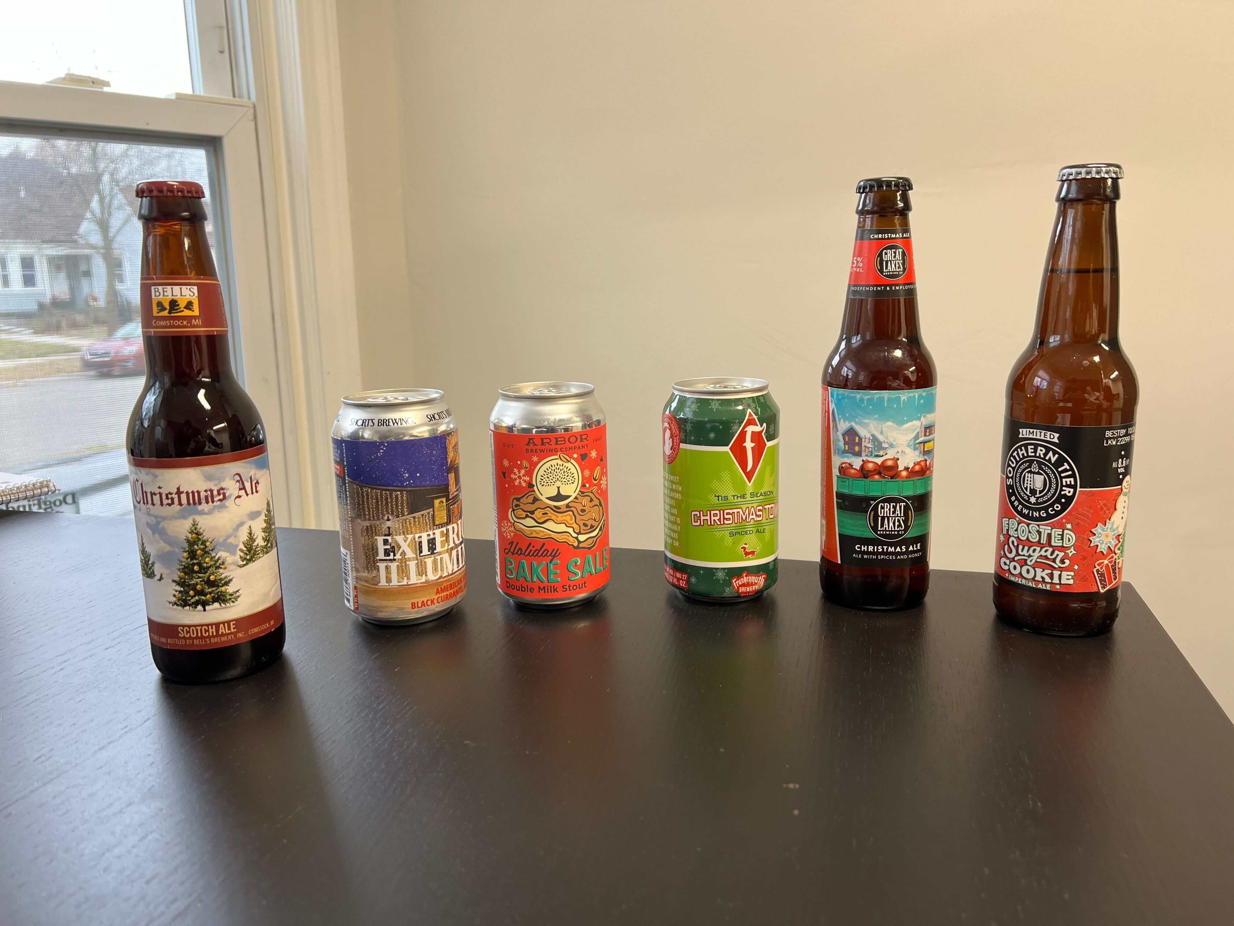 Christmas beers 
