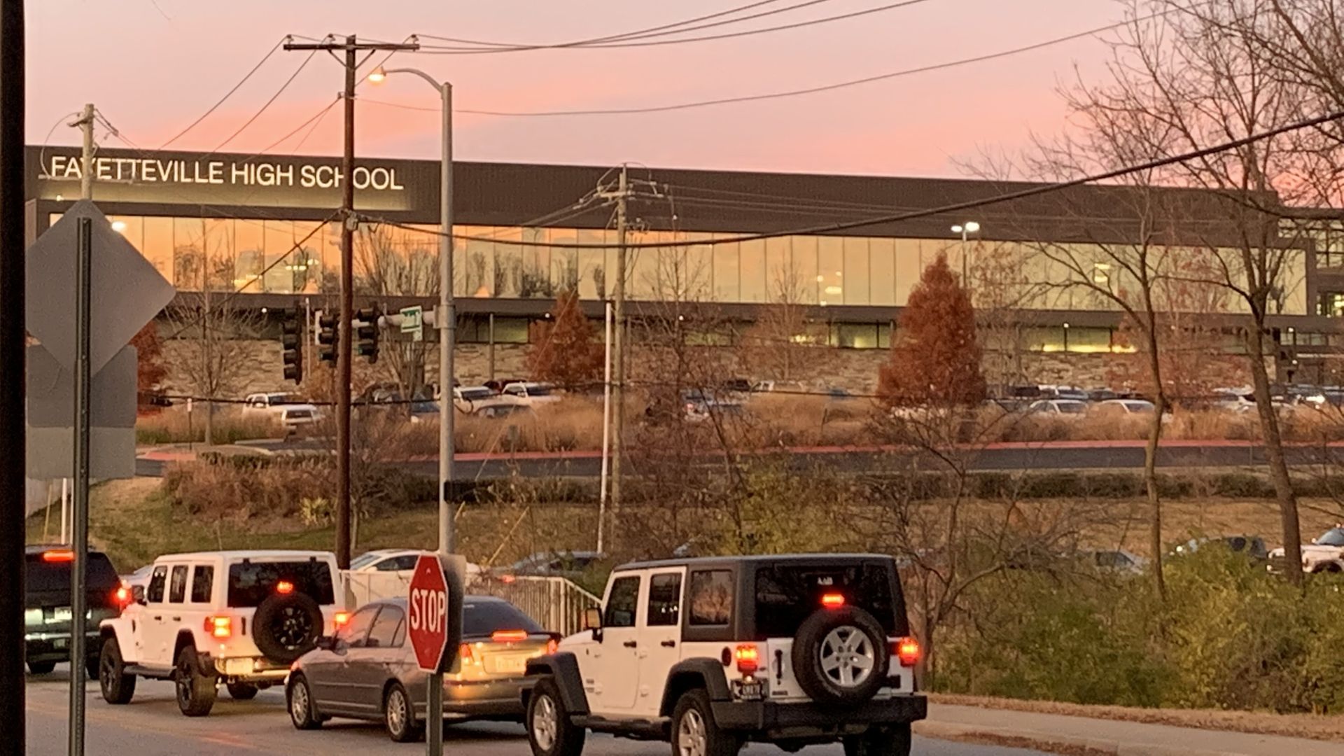 A photo of Fayetteville High School.