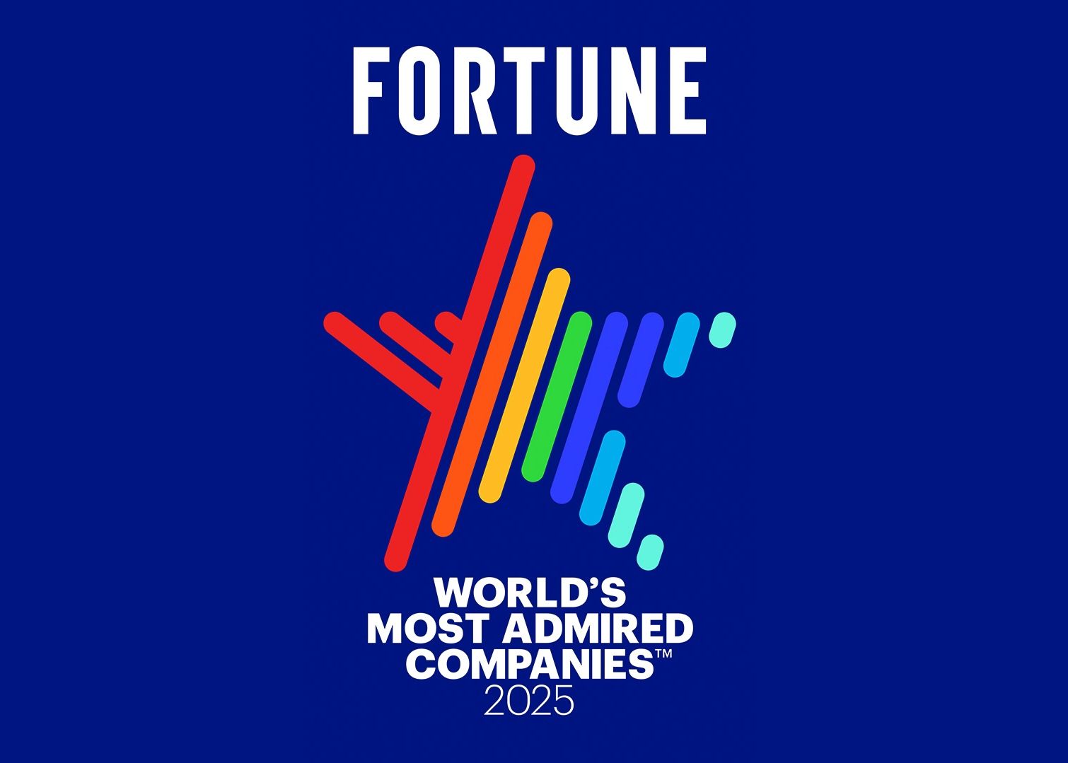 The logo for Fortune's most admired companies.