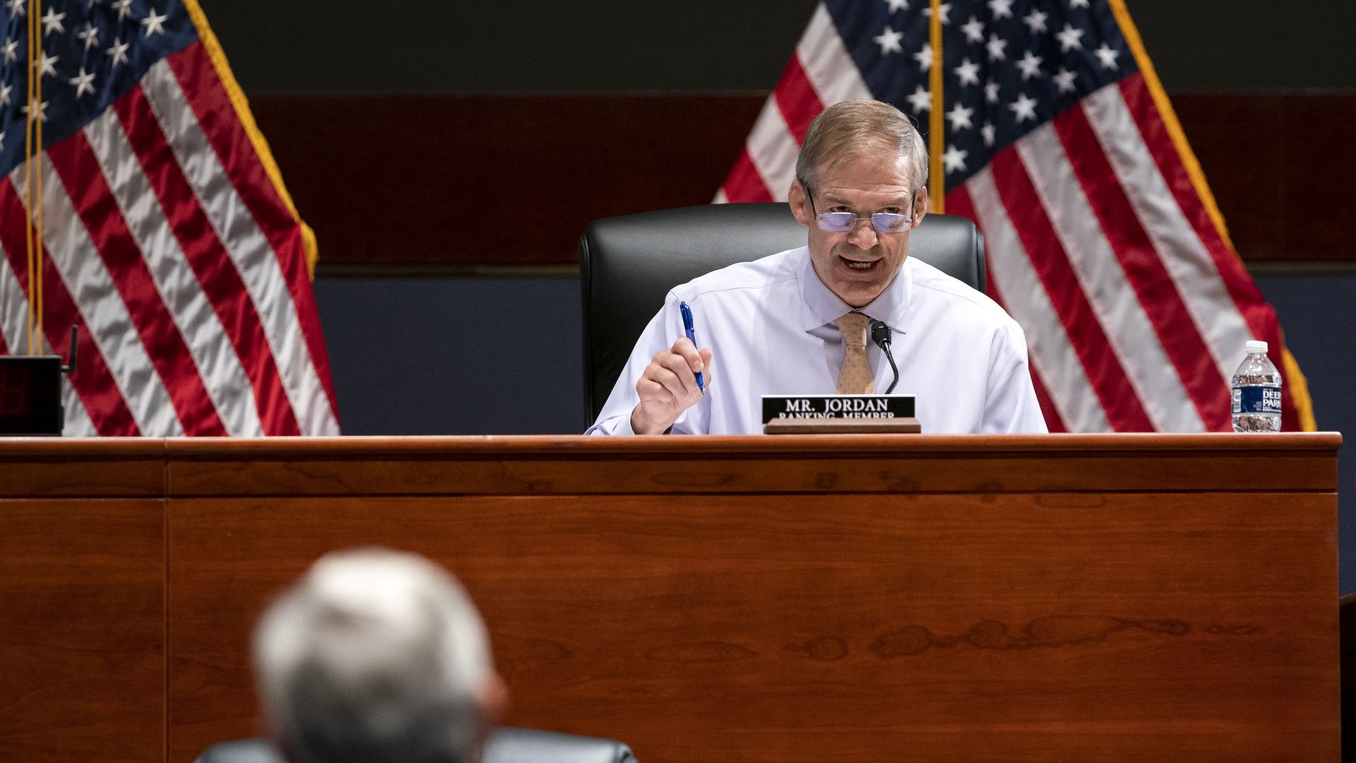House Judiciary Committee Ranking Member Jim Jordan at a Committee hearing