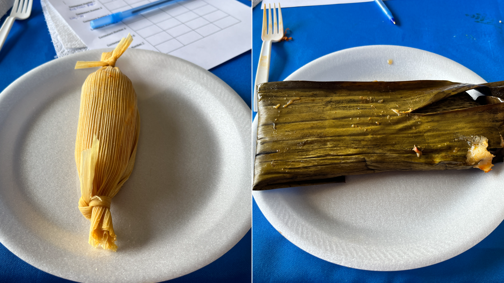 Two tamales. 