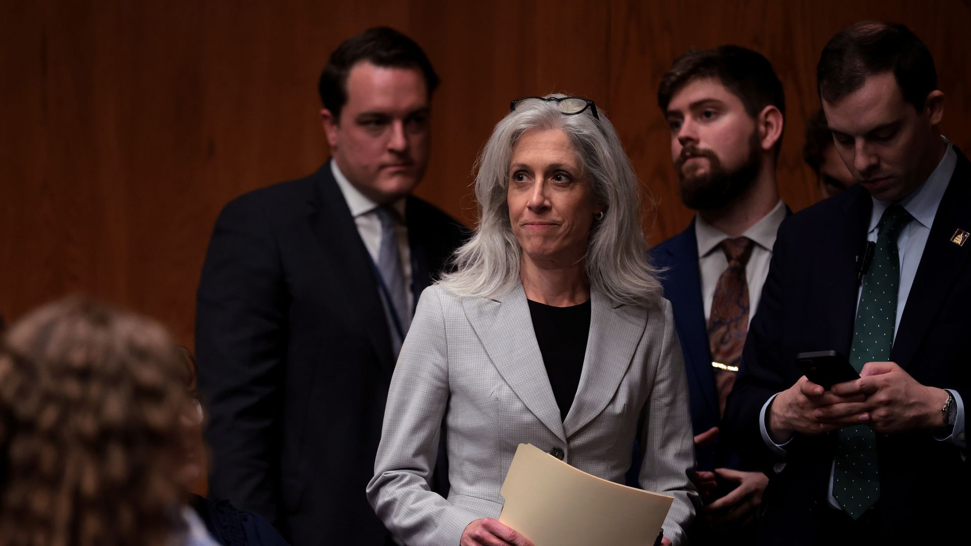 Ex-CDC director Susan Monarez at Senate health committee hearing Sept. 17