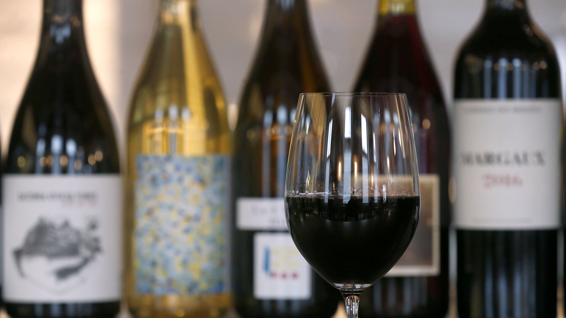 Final preparations are wrapping up for next week's opening of Verjus wine bar and shop on Washington Street in San Francisco, Calif. on Tuesday, Jan. 8, 2019. (Photo By Paul Chinn/The San Francisco Chronicle via Getty Images)