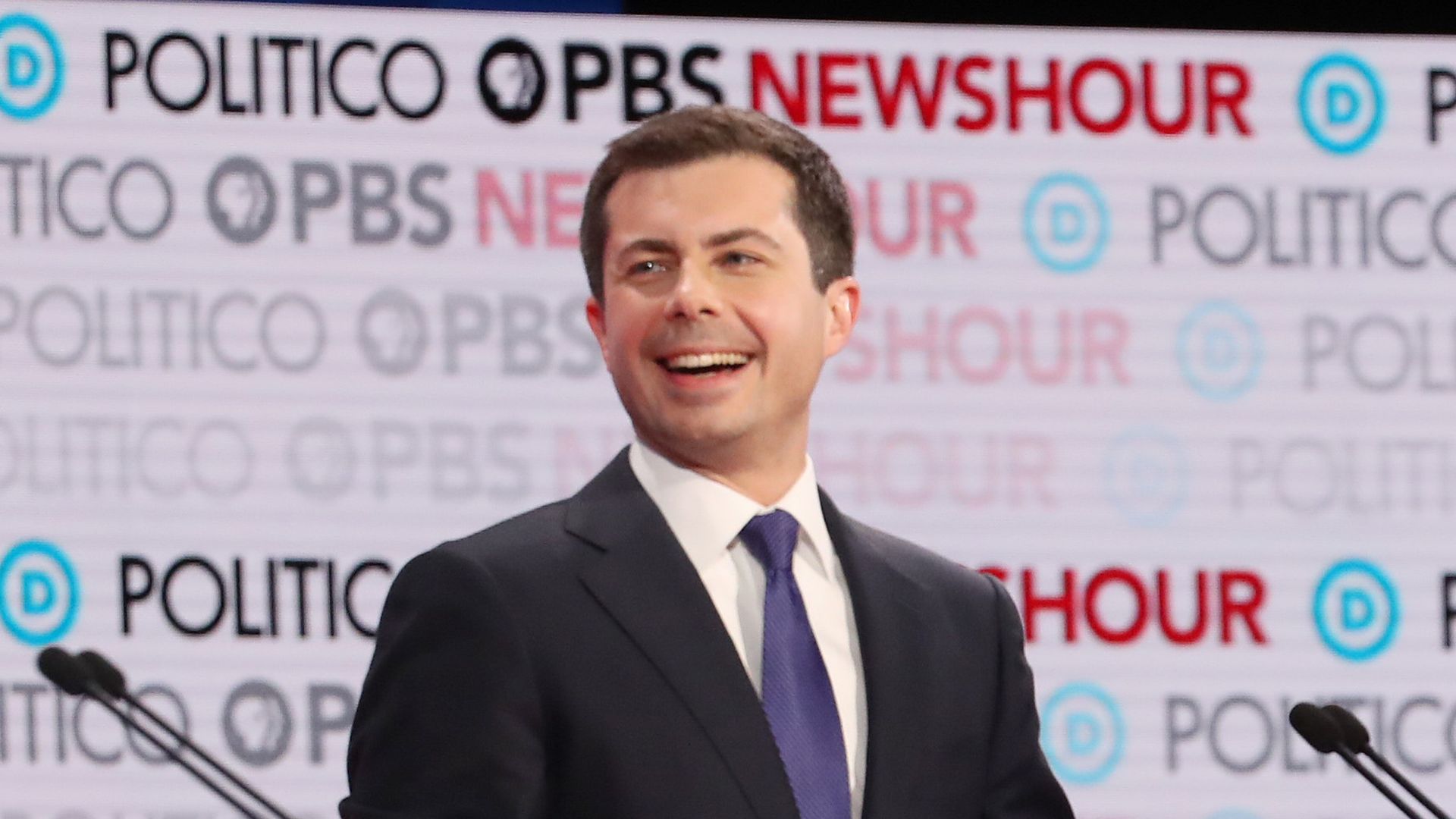 Pete Buttigieg at the December debate