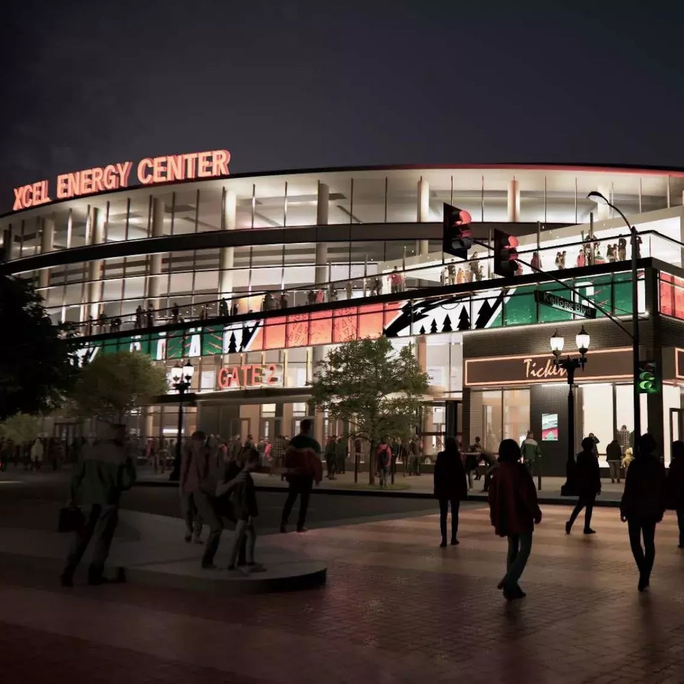 St. Paul, Wild pitch Xcel Energy Center makeover - Axios Twin Cities