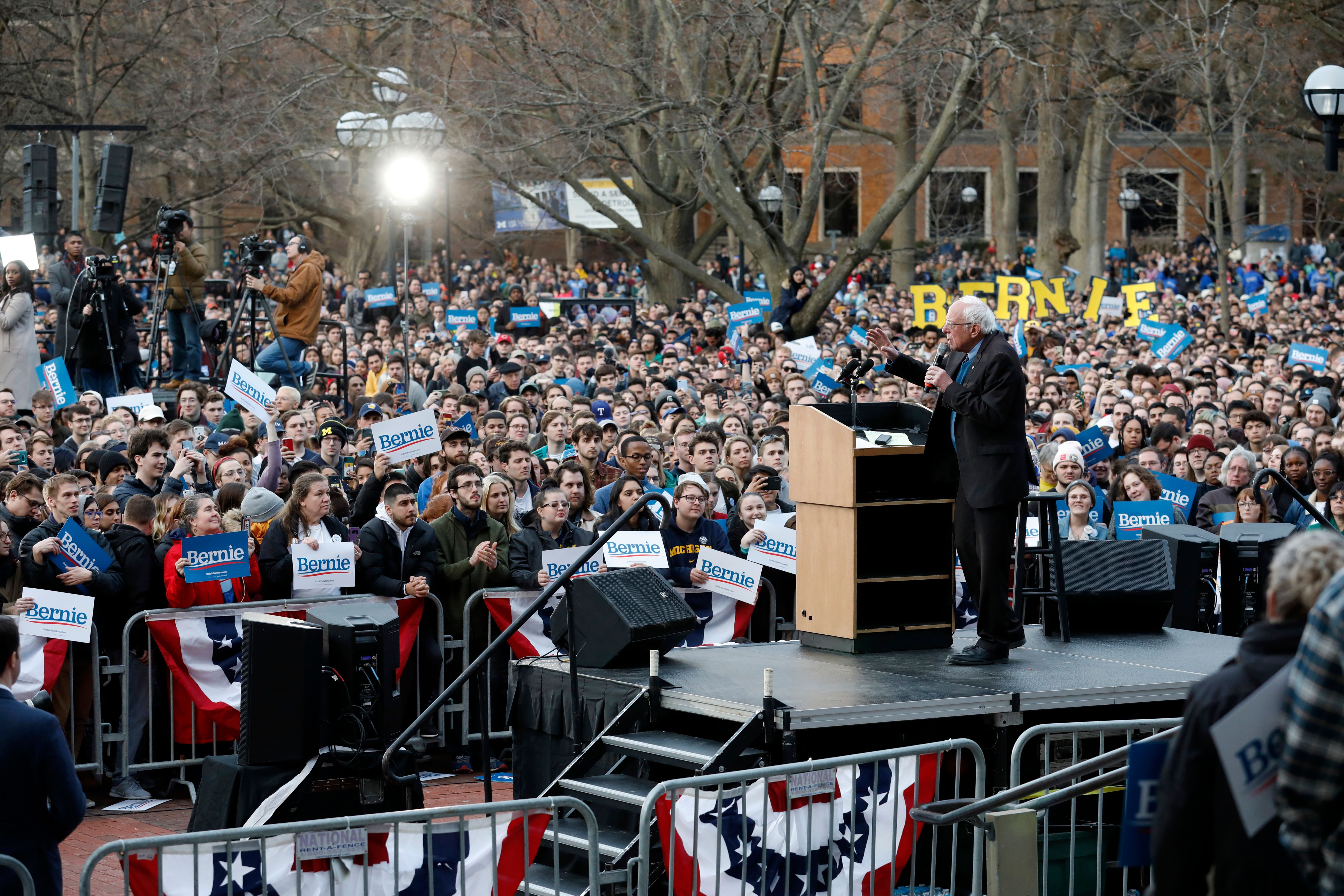 Sanders and Biden campaigns cancel Cleveland rallies over coronavirus concerns