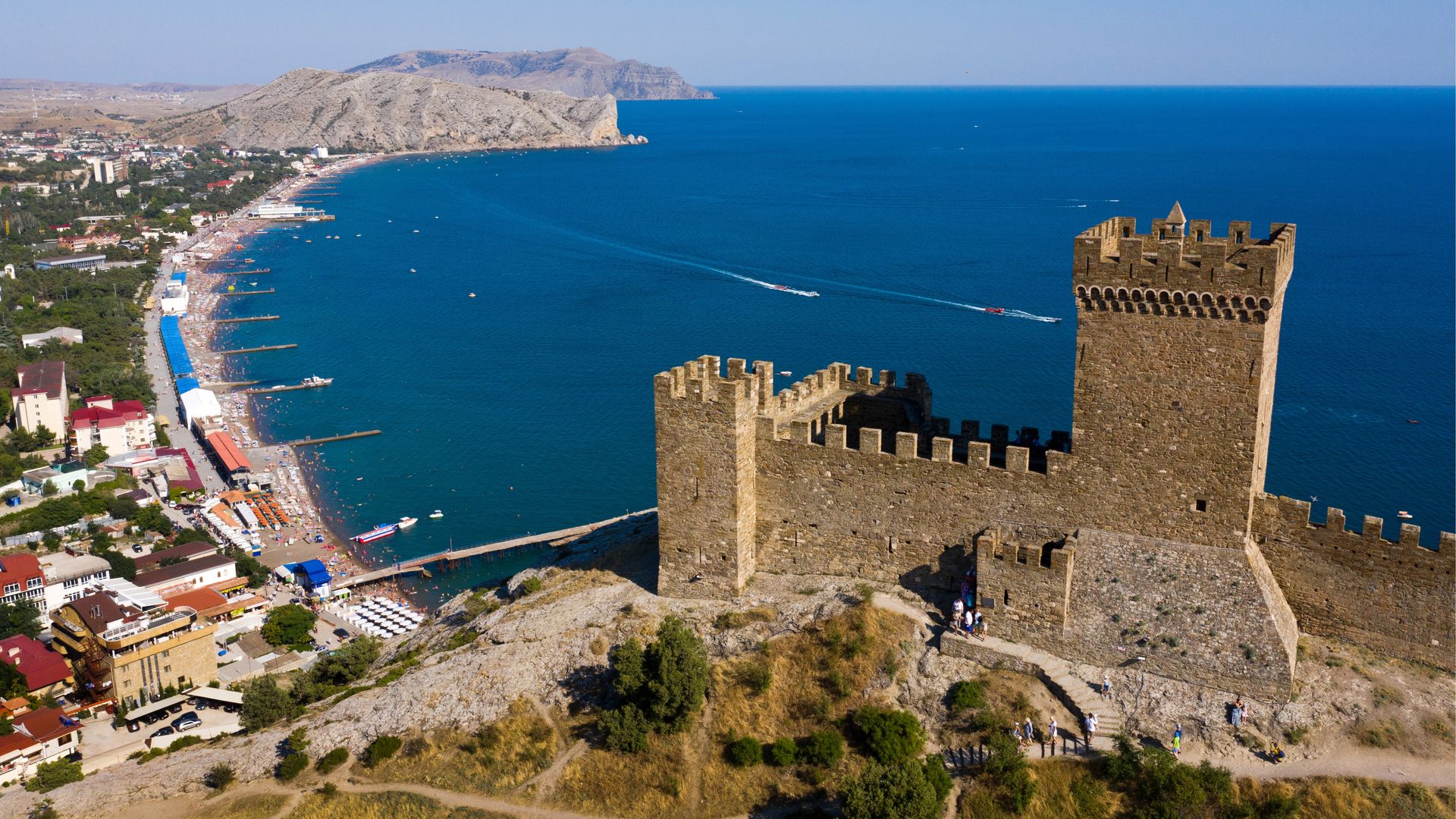 The Sudak Fortress, Crimea