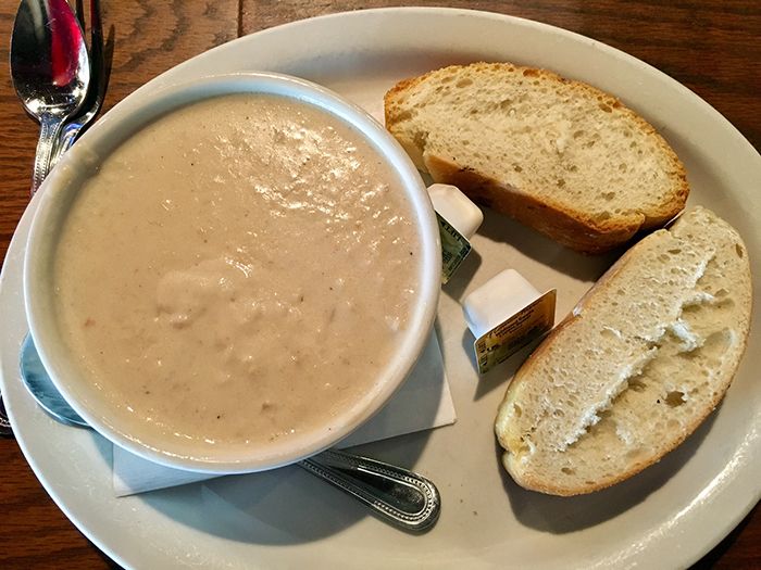 Craving soup? You may know Eddie’s Place for the allday breakfast, but their shecrab soup is
