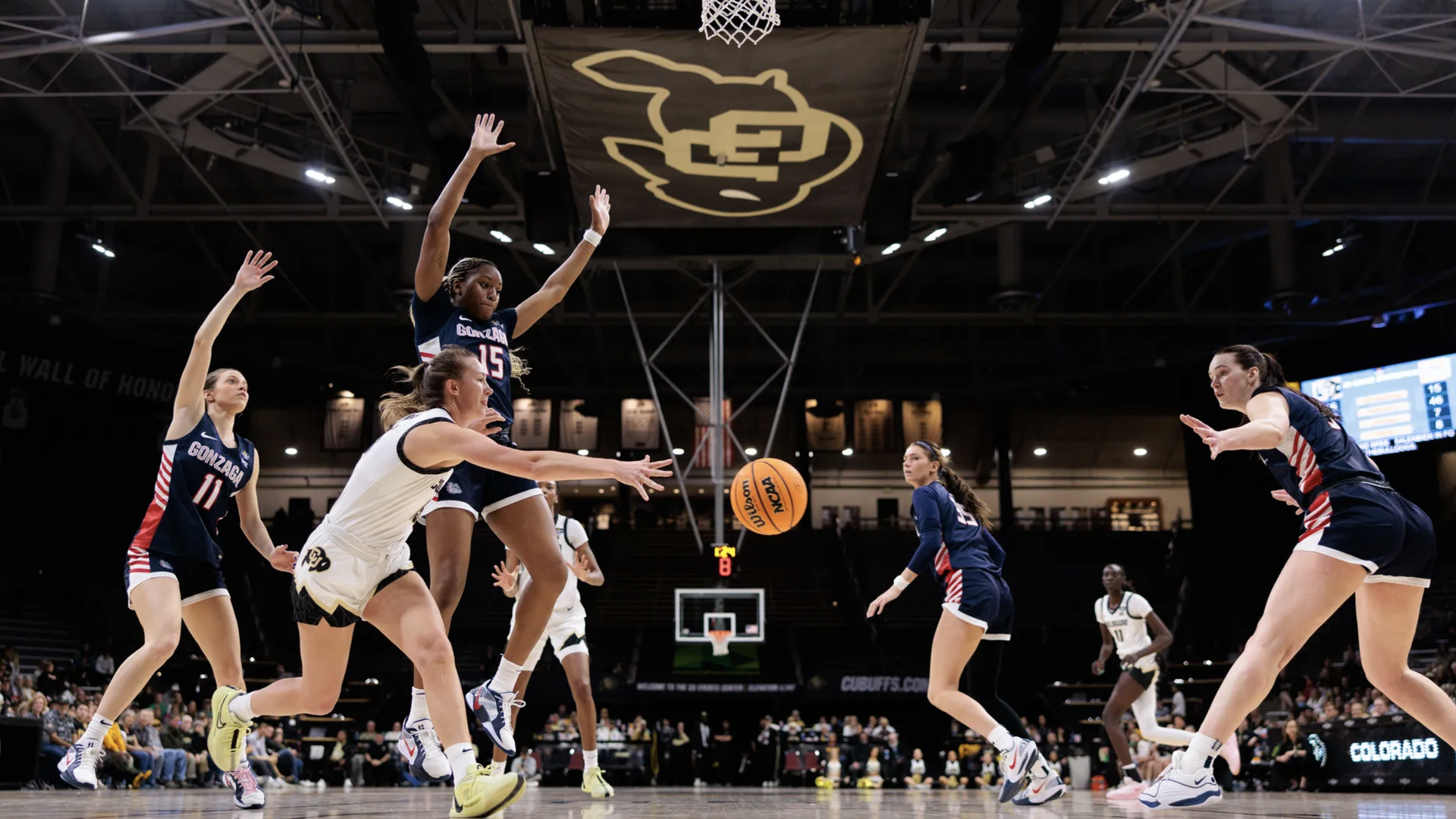 Womens basketball at University of Colorado Boulder